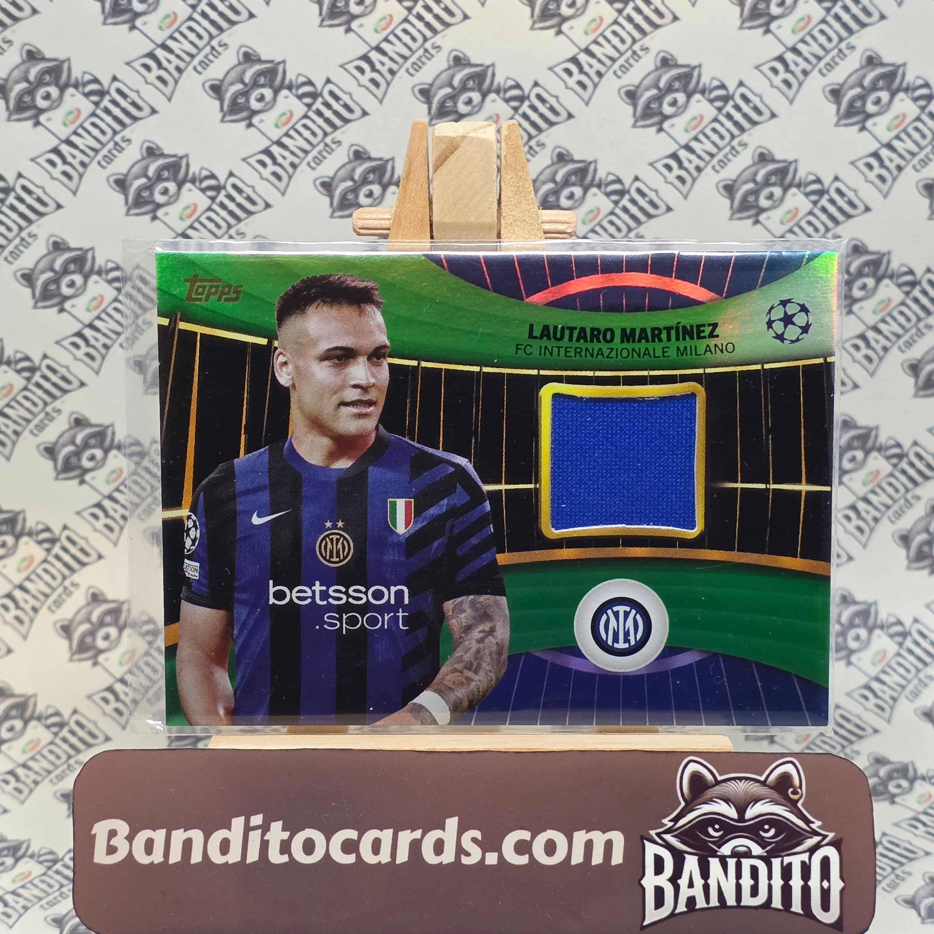 2024-25 Topps UCC Lautaro Martinez patch /99 - Inter