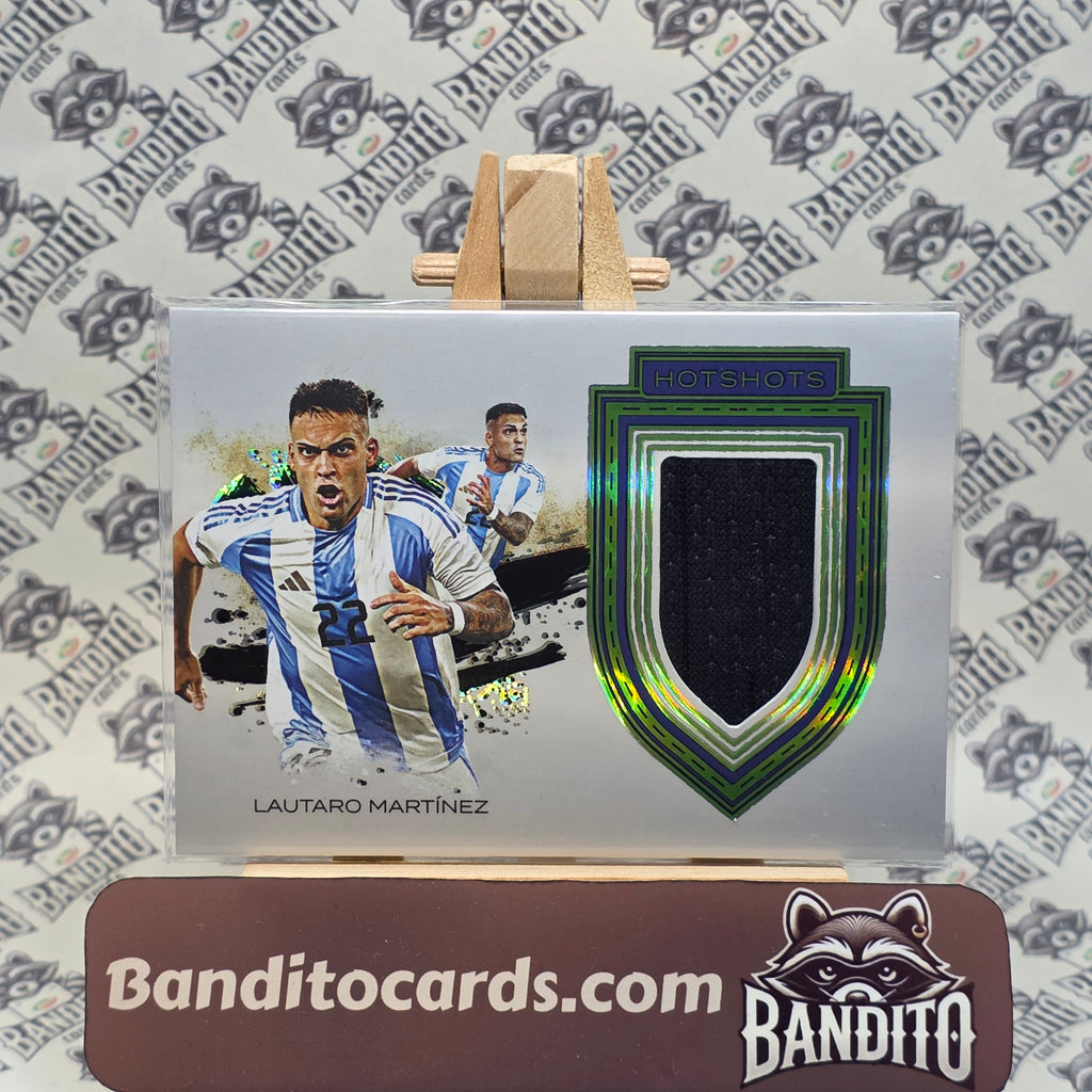 2024 Futera Hotshots Lautaro Martinez Patch /7 from Inter Rookie Season - Argentina