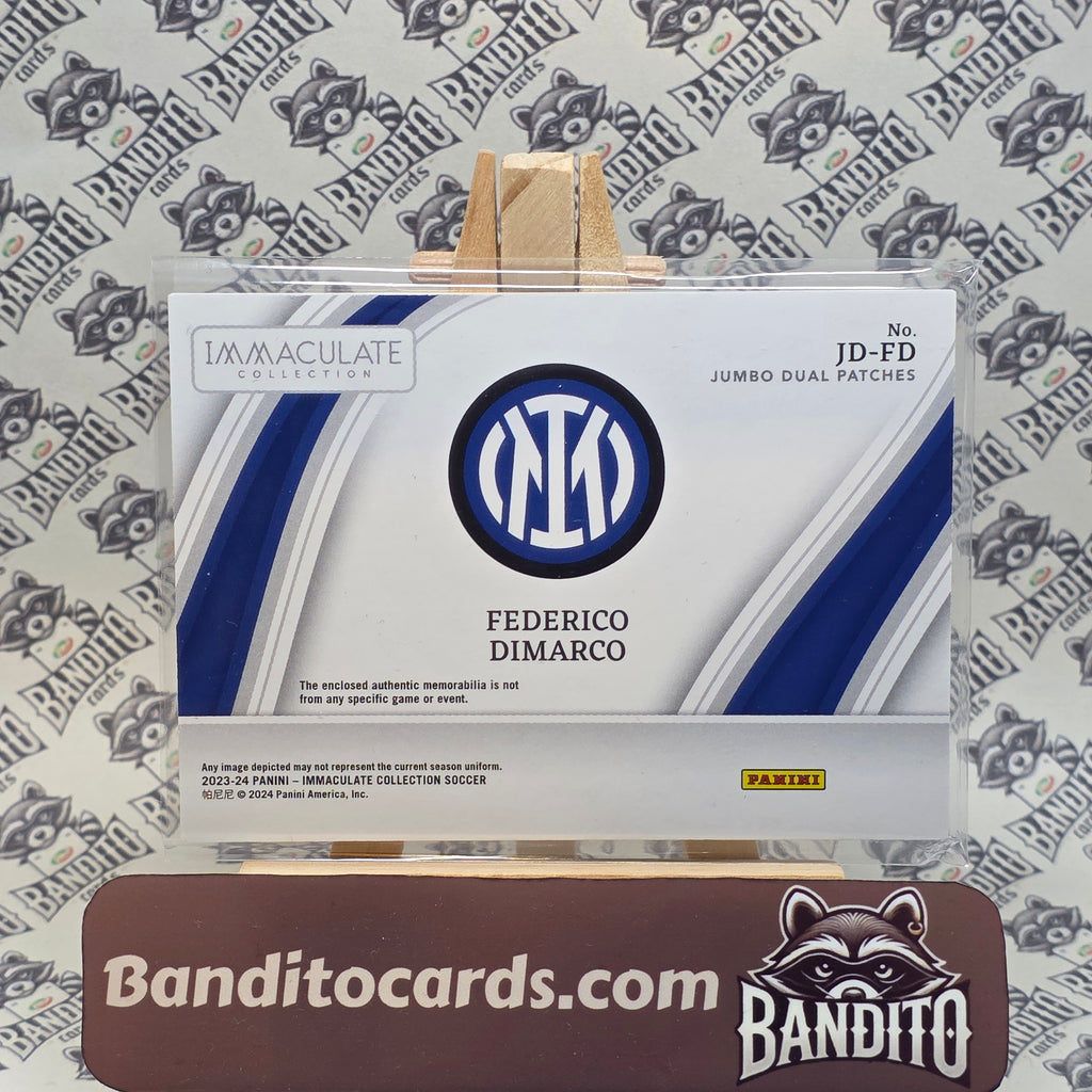 2023-24 Panini Immaculate Federico Dimarco patch /25 - Inter