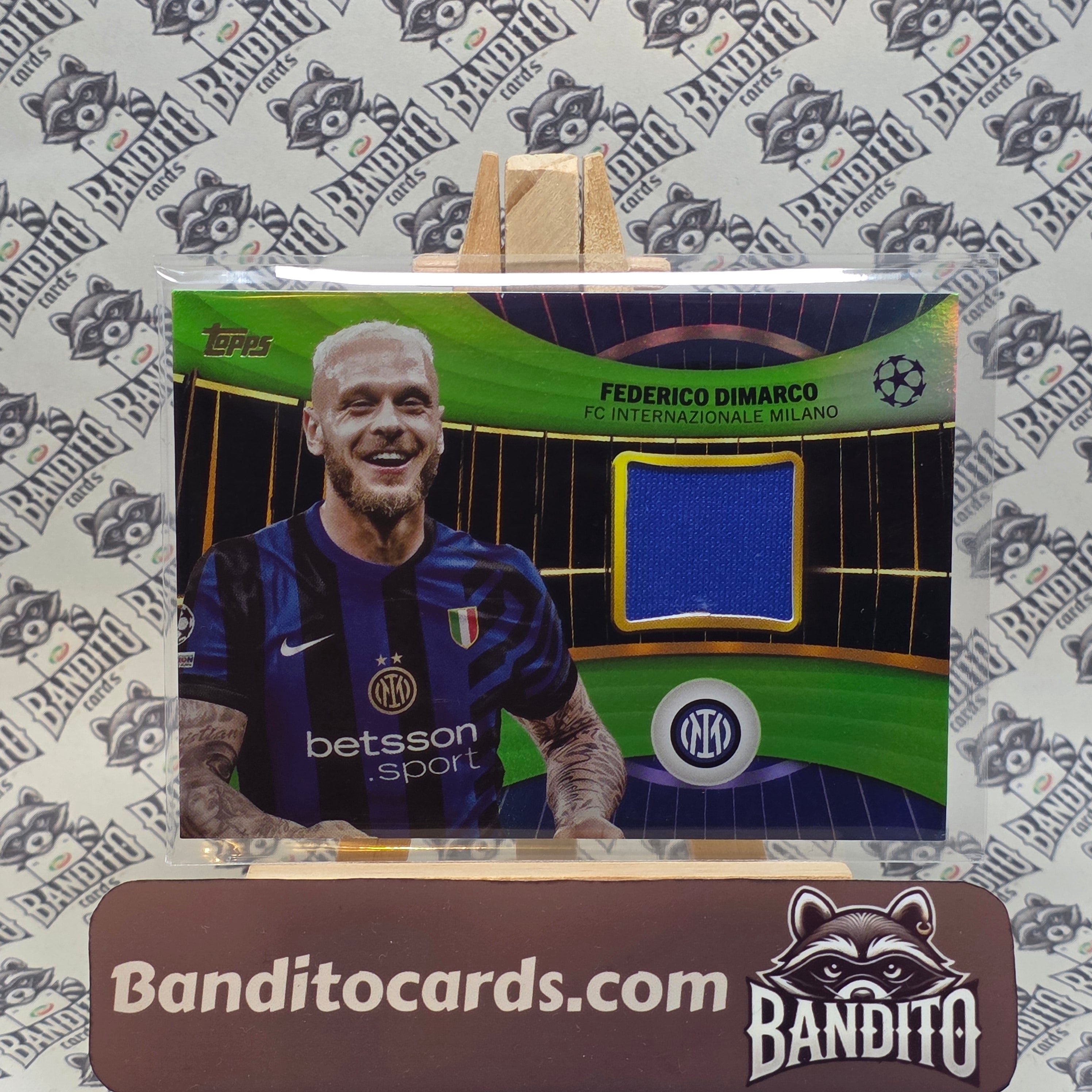 2024-25 Topps UCC Flagship Federico Dimarco patch /199 - Inter