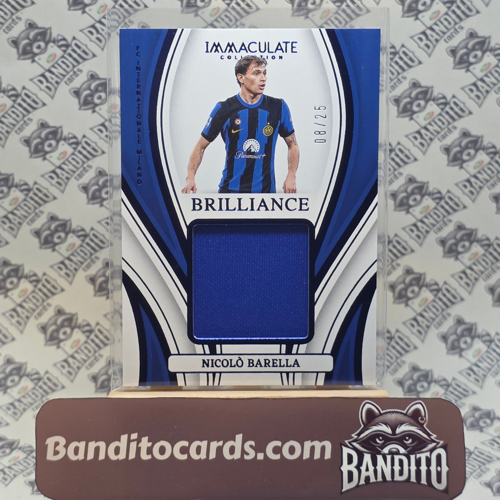 2023-24 Panini Immaculate Nicolo Barella patch /25 - Inter