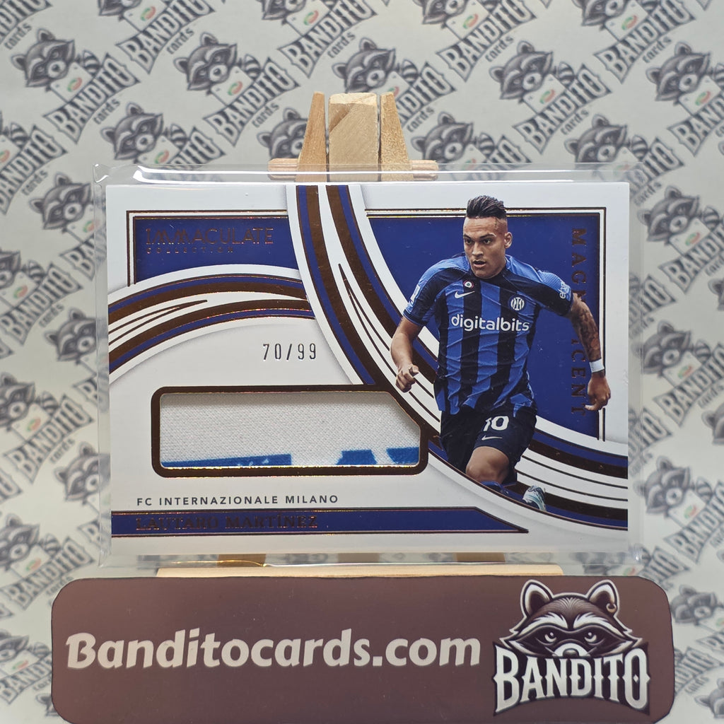 2022-23 Panini Immaculate Lautaro Martinez patch /99 - Inter