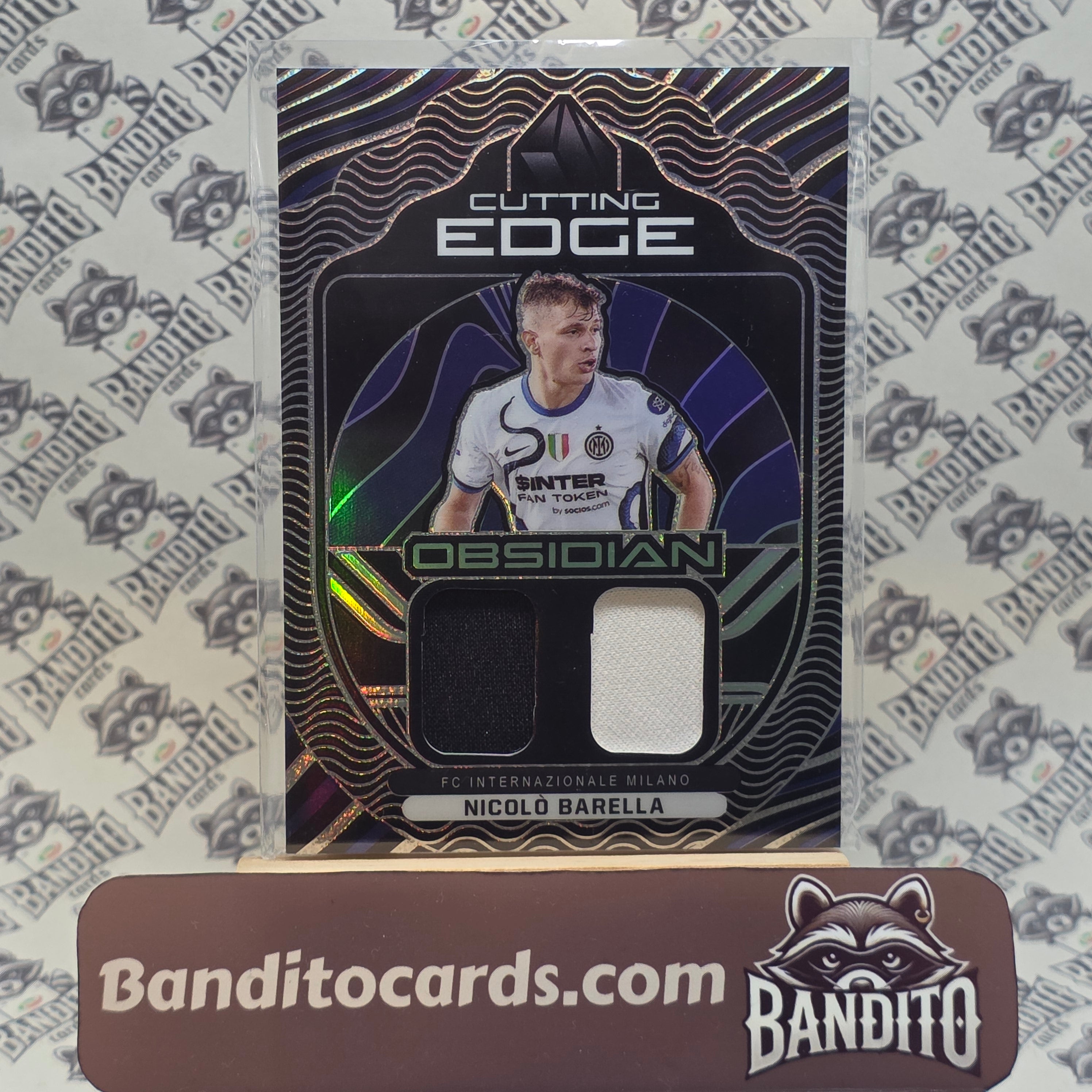 2021-22 Panini Obsidian Nicolo Barella patch /149 - Inter