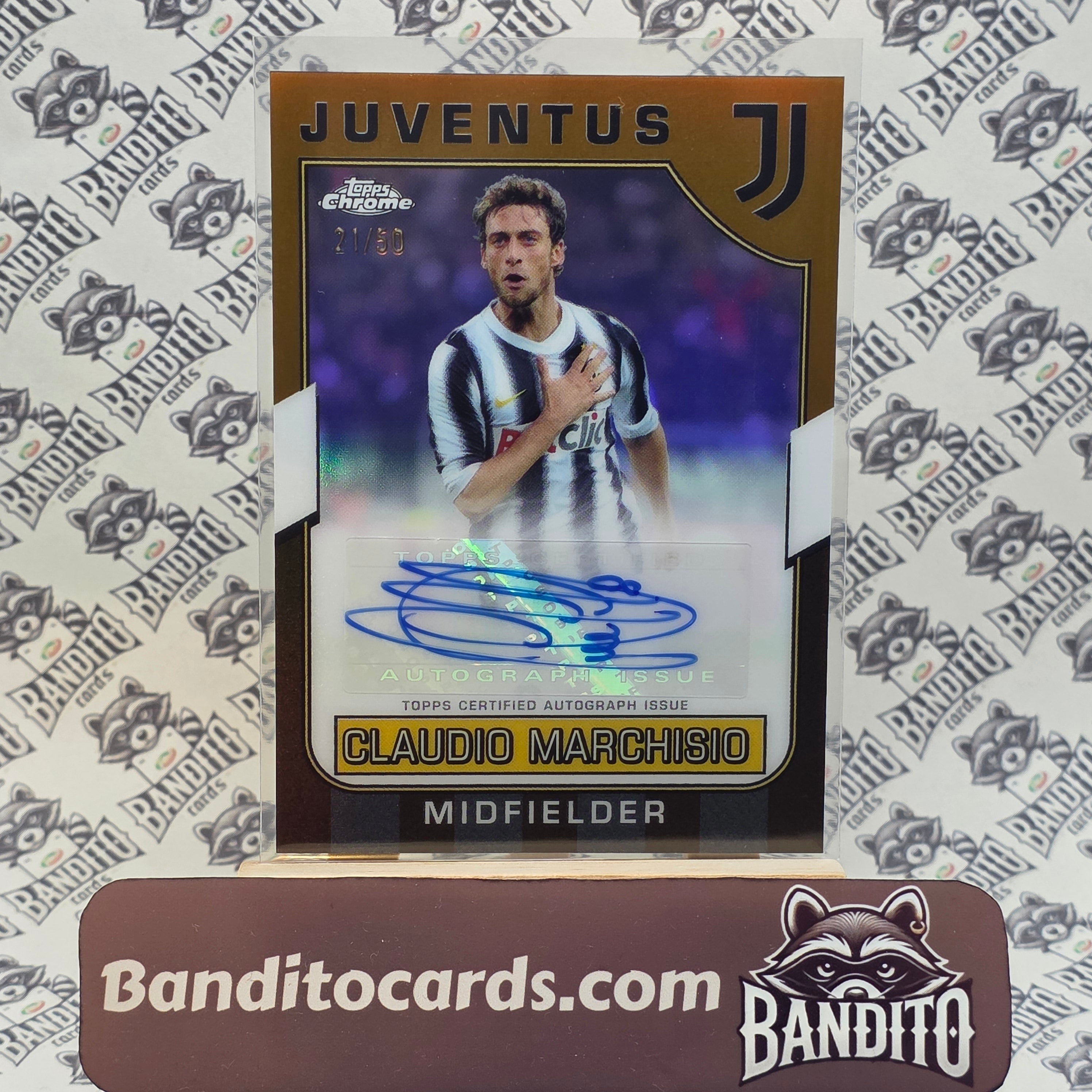 2023-24 Topps Chrome Claudio Marchisio auto /50 - Juventus