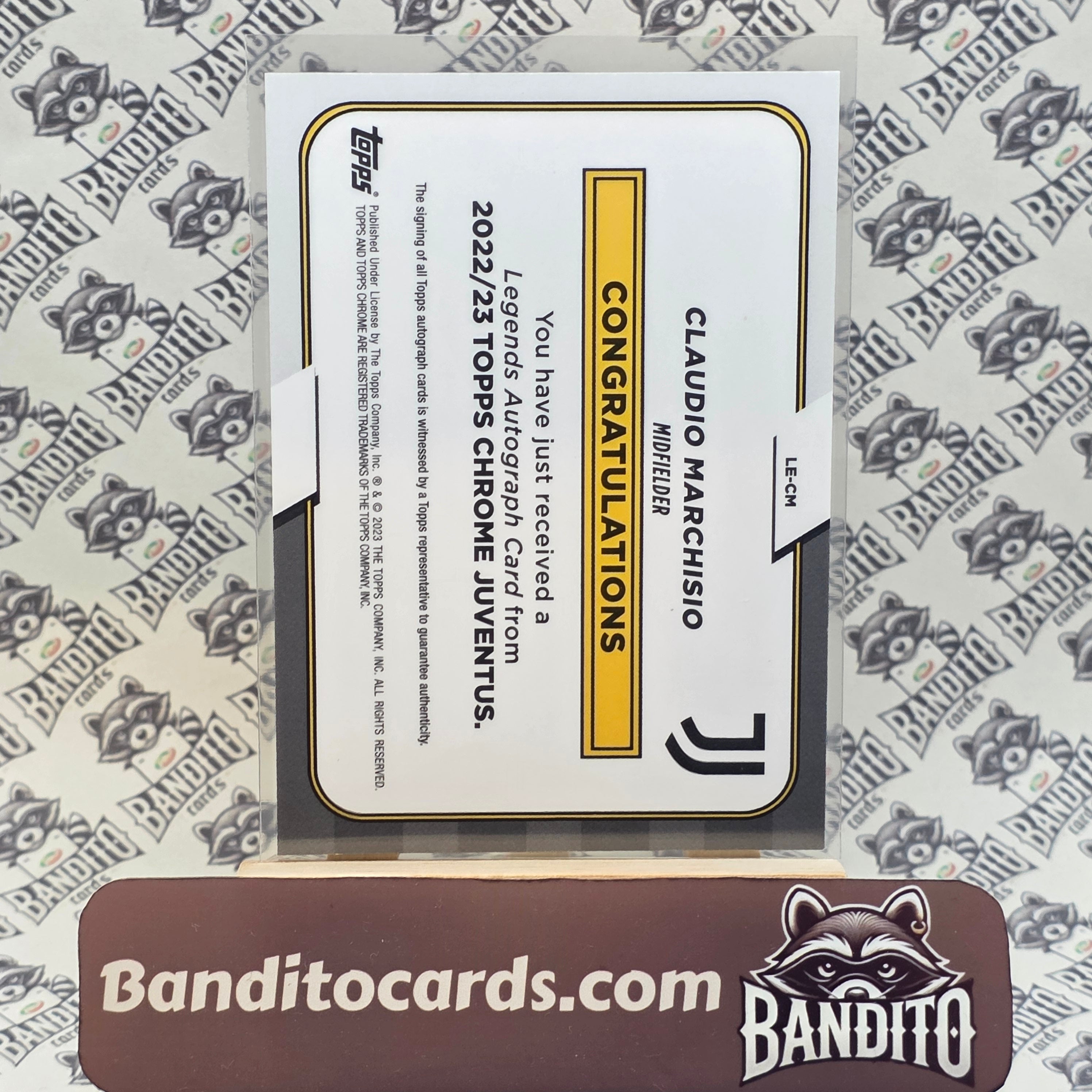 2023-24 Topps Chrome Claudio Marchisio auto /50 - Juventus