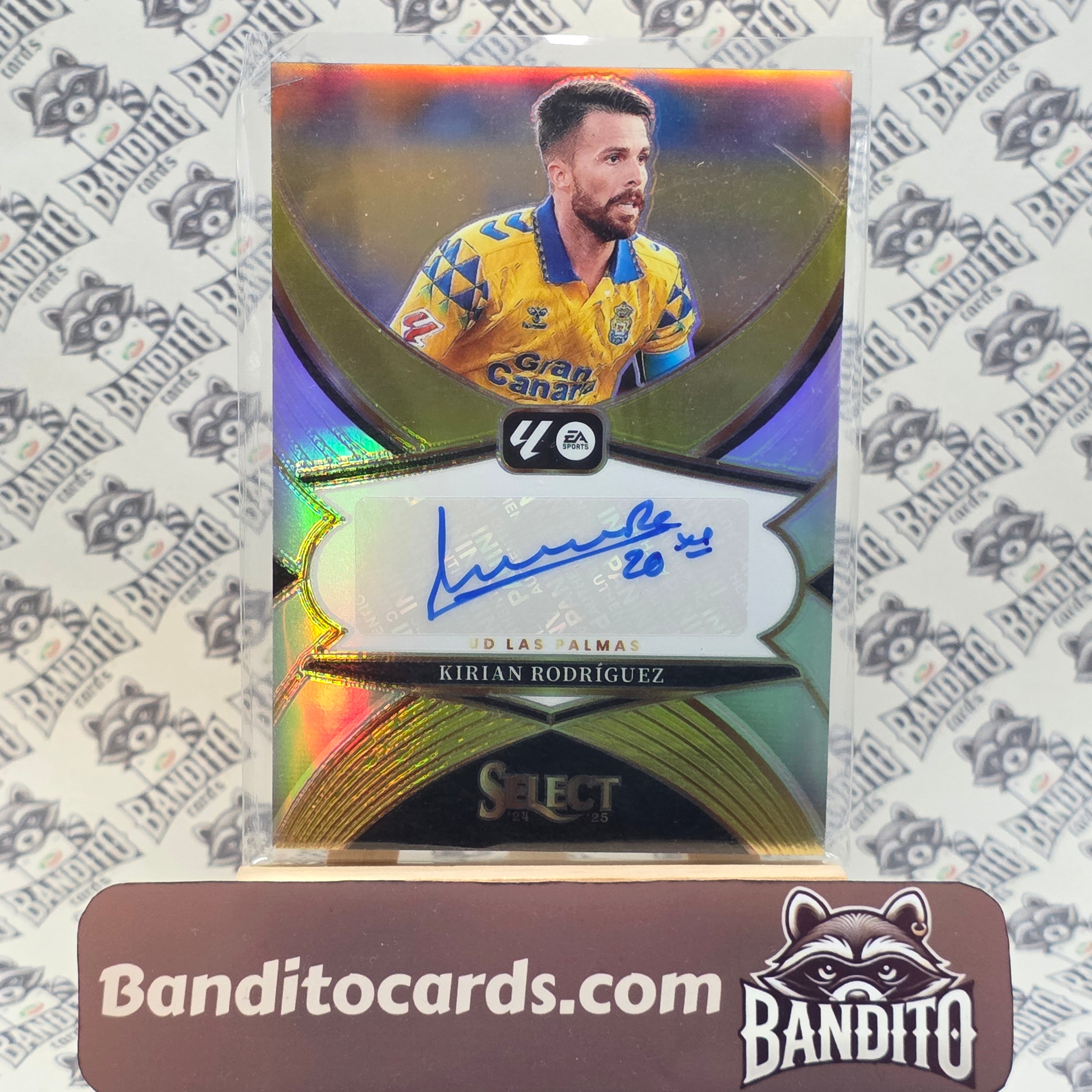 2024-25 Select La Liga Kirian Rodriguez auto - Las Palmas