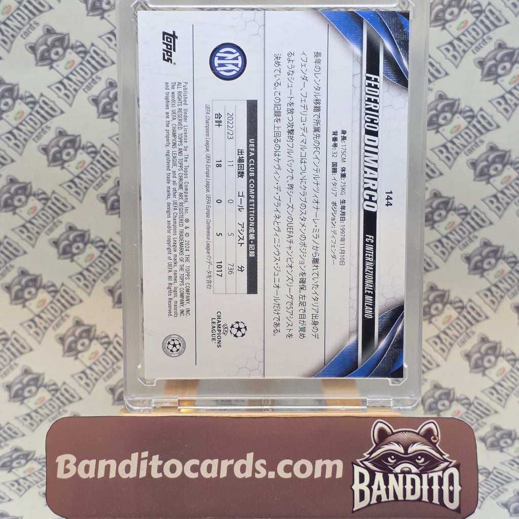 2023-24 Topps Chrome Federico Dimarco 32/150 - Inter