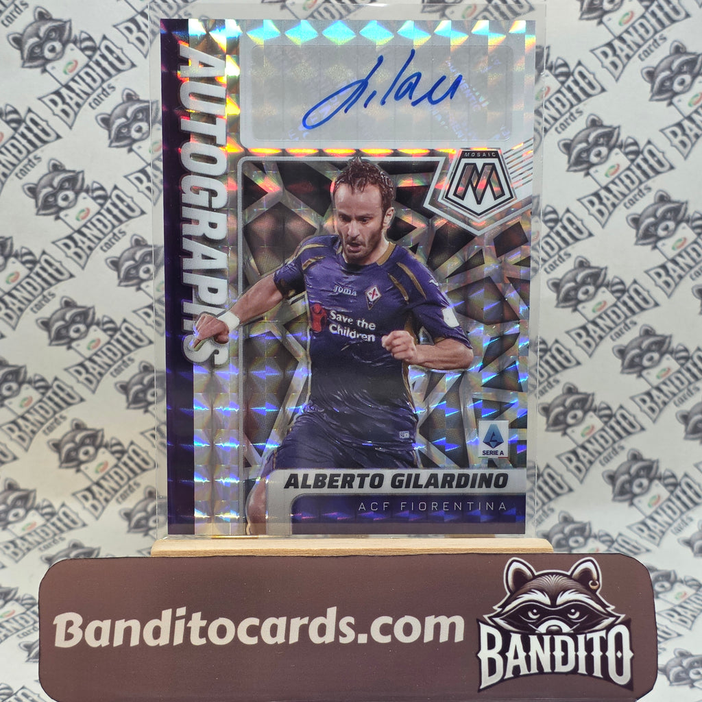 2021-22 Panini Mosaic Serie A Alberto Gilardino auto - Fiorentina