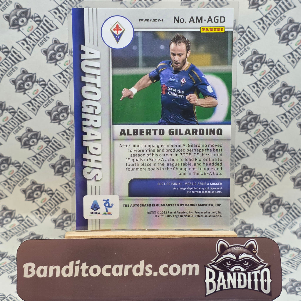 2021-22 Panini Mosaic Serie A Alberto Gilardino auto - Fiorentina