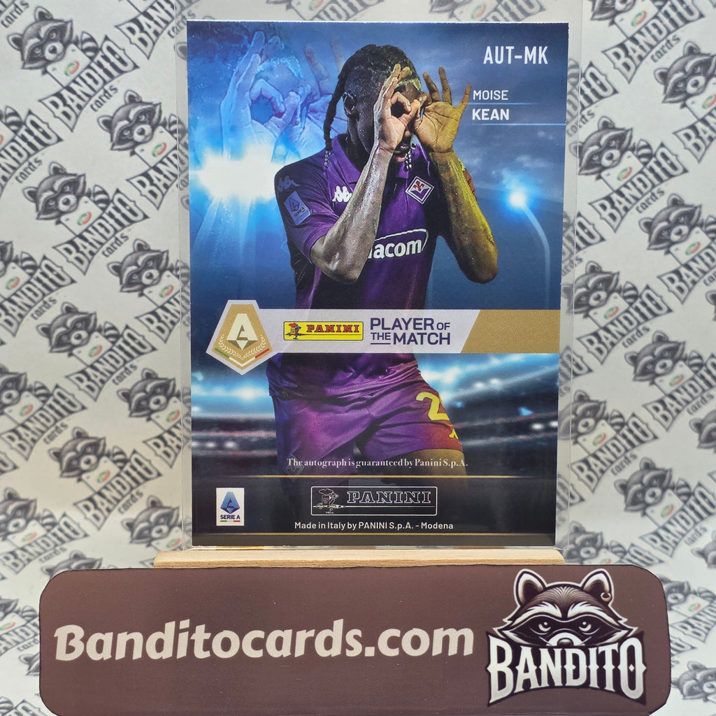2024-25 Panini Player of the Match Moise Kean auto - Fiorentina