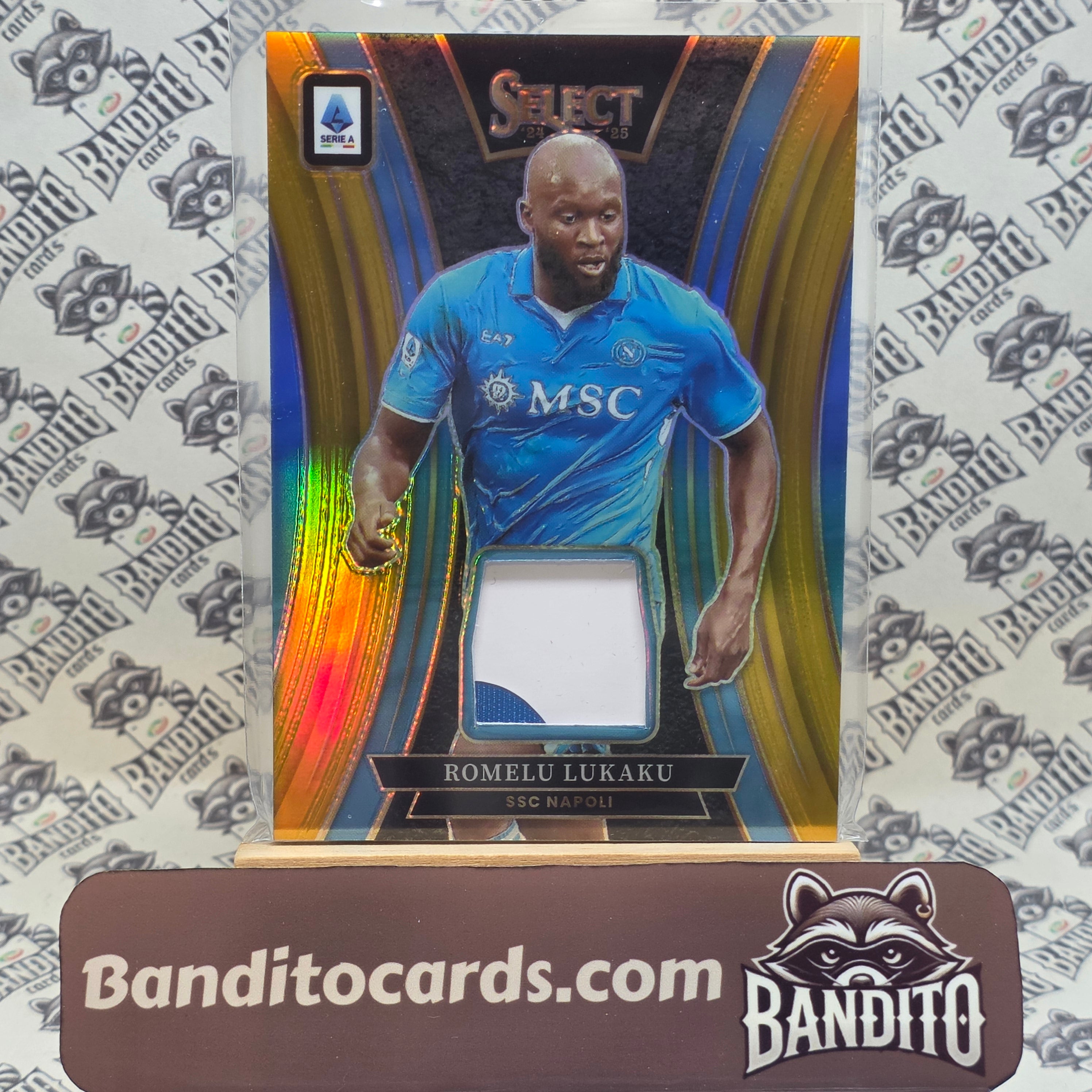 2024-25 Panini Select Serie A Romelu Lukaku patch /10 - Napoli