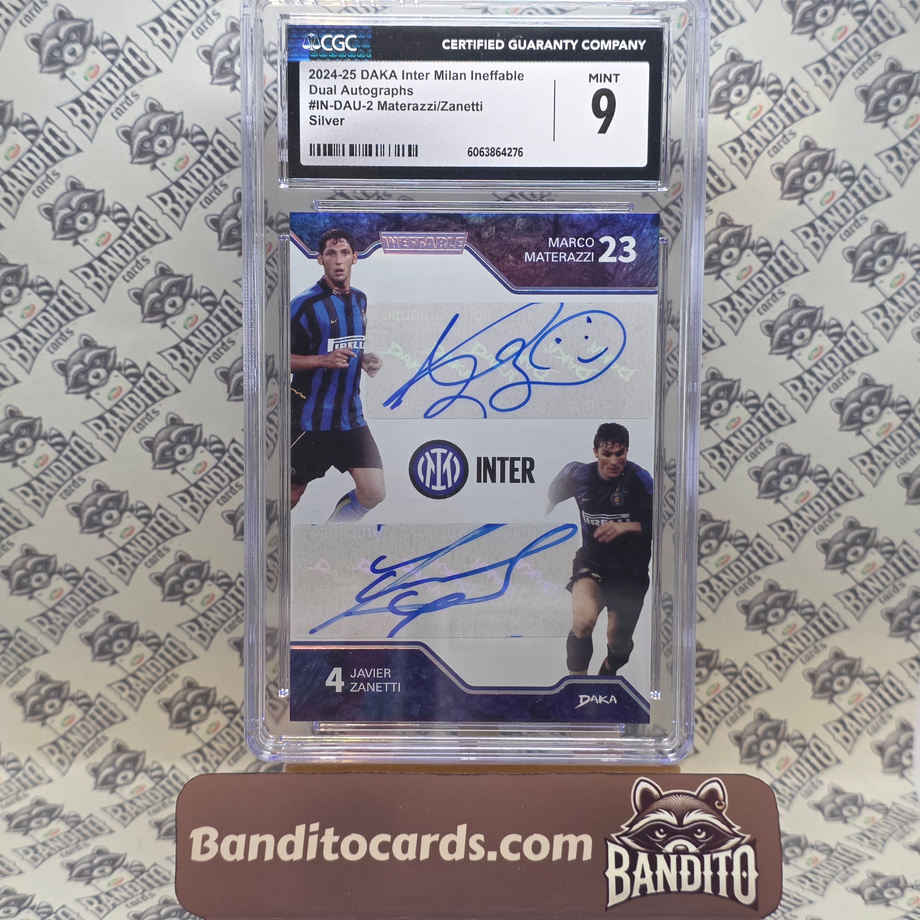 2024 Daka Inter Marco Materazzi & Javier Zanetti auto /10 - Inter