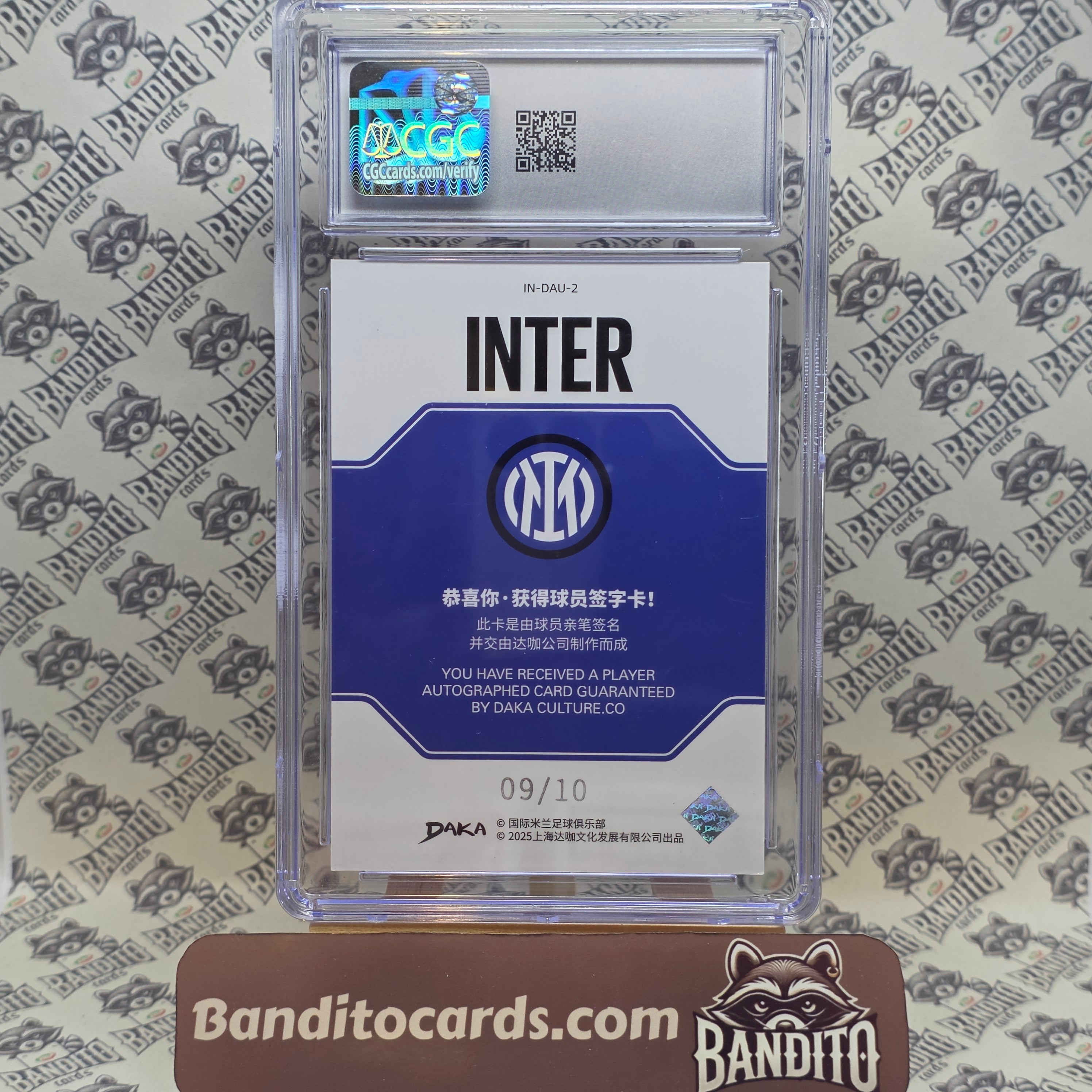2024 Daka Inter Marco Materazzi & Javier Zanetti auto /10 - Inter