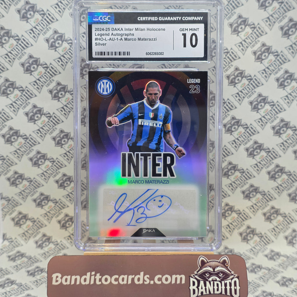 2025 Daka Inter Marco Materazzi auto /10 - CGC 10