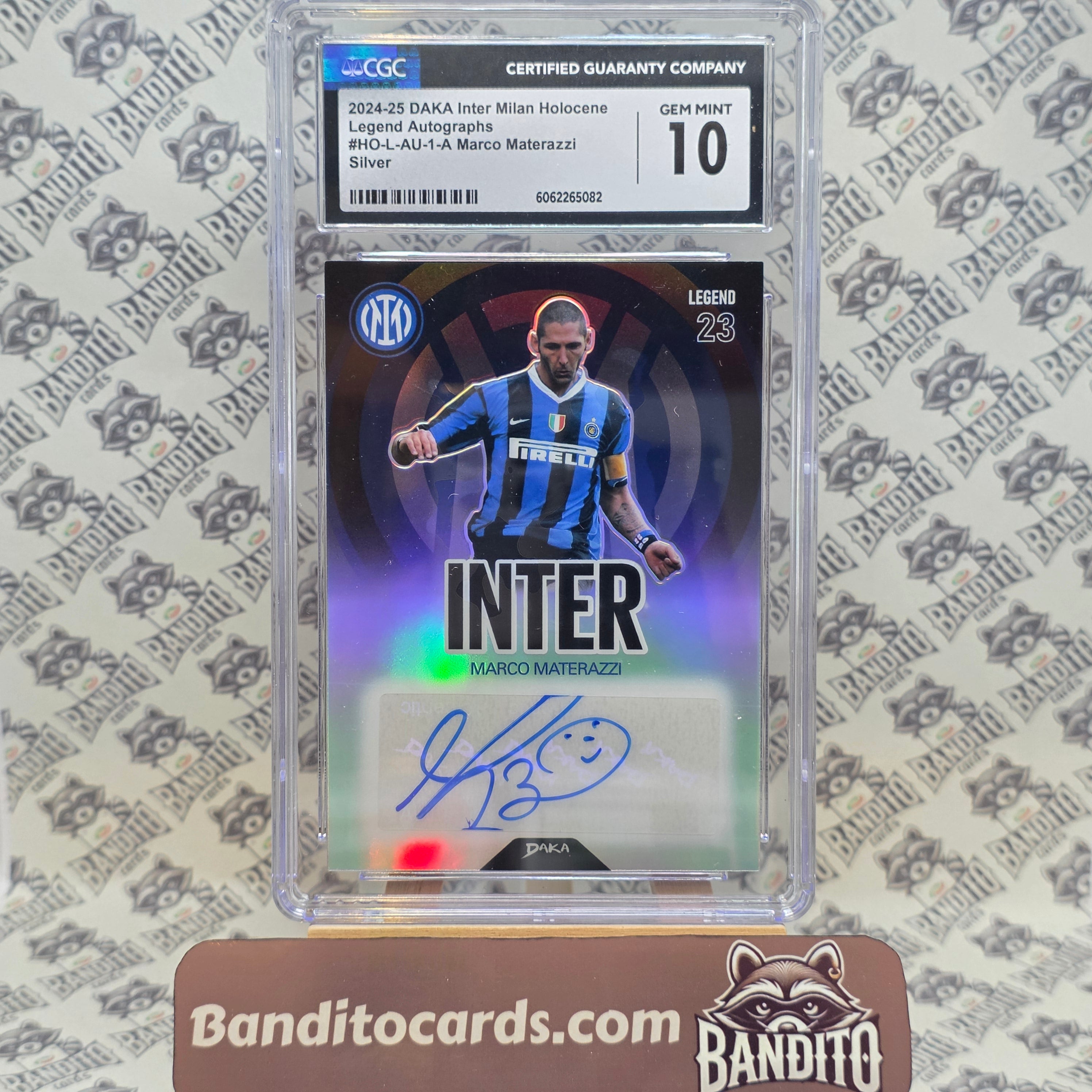 2025 Daka Inter Marco Materazzi auto /10 - CGC 10
