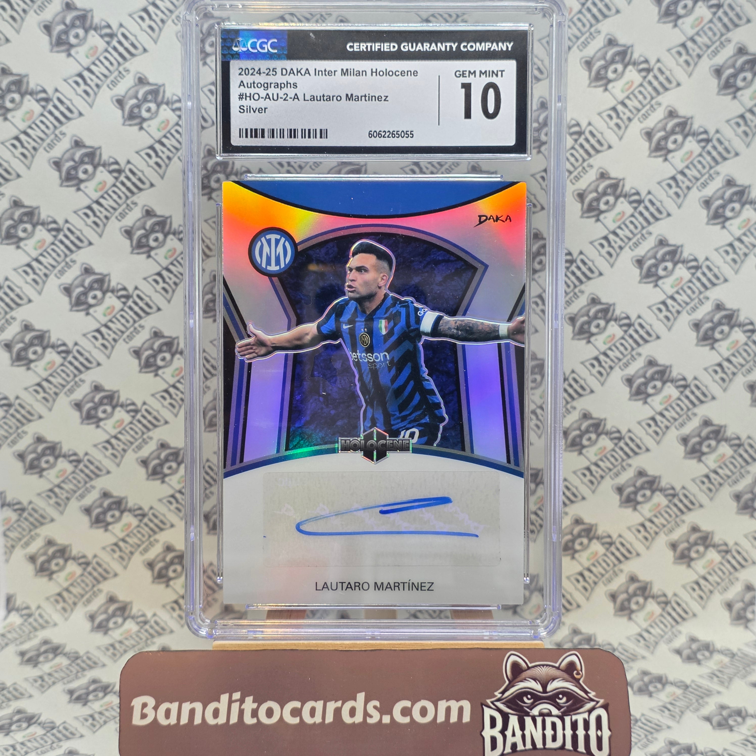 2025 Daka Inter Lautaro Martinez auto /10 - CGC 10