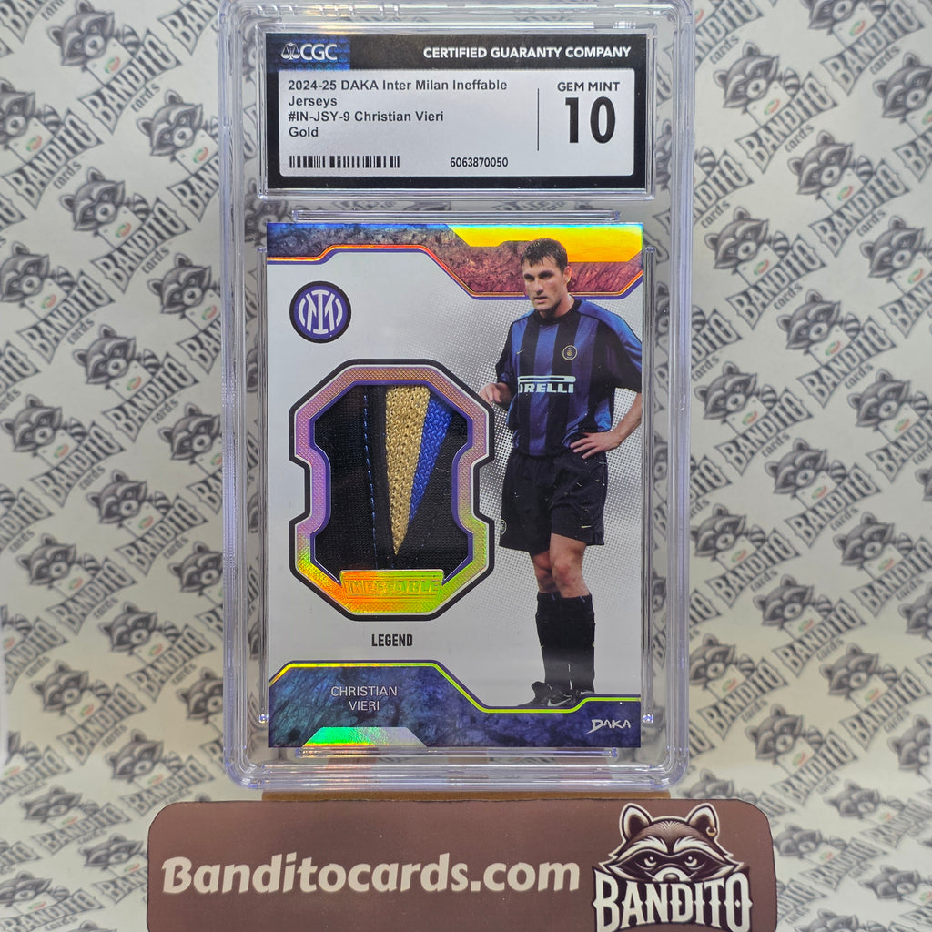 2025 Daka Inter Christian Vieri Patch /10