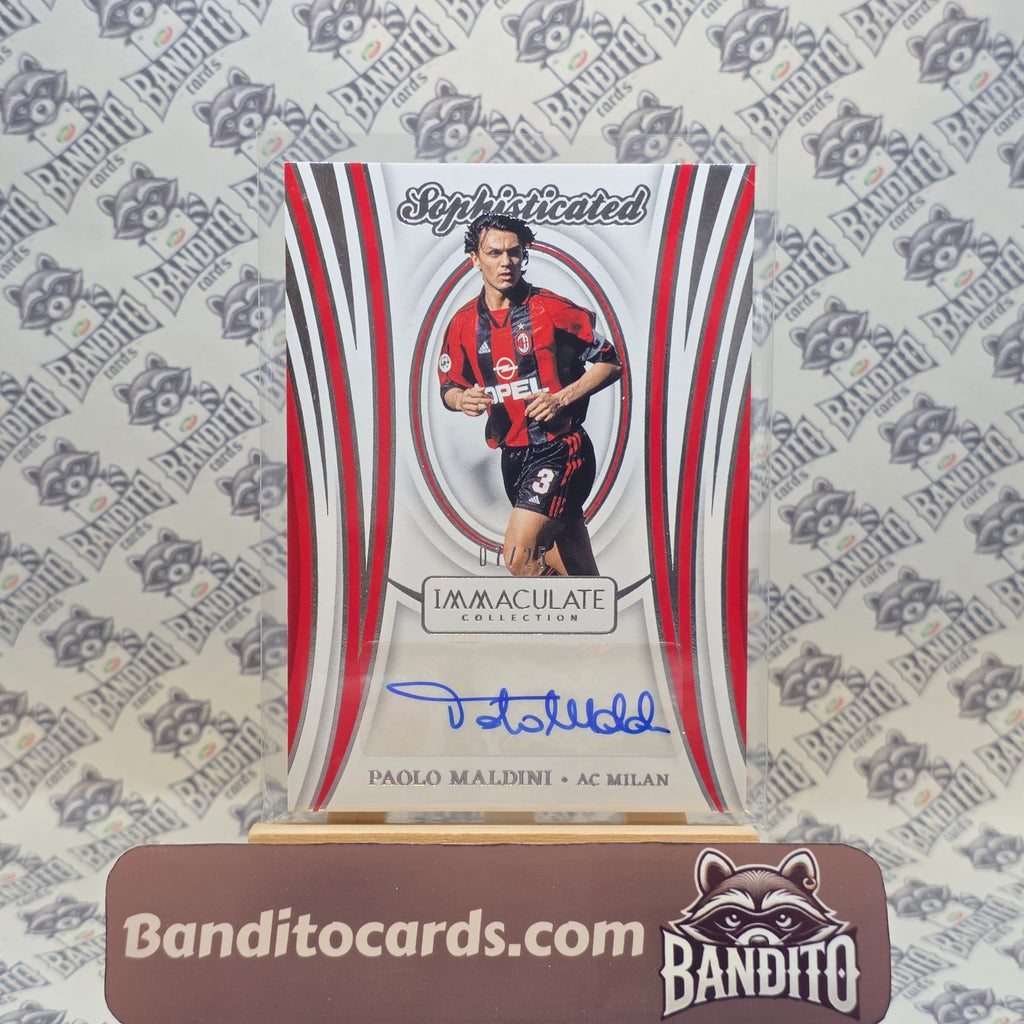 2024-25 Panini Immaculate Paolo Maldini auto /25 - AC Milan
