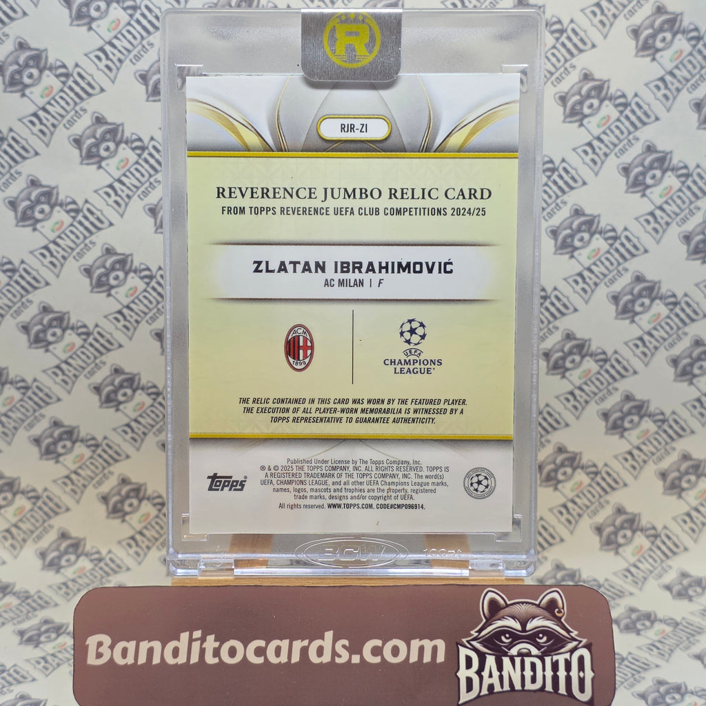2024-25 Topps Reverence Zlatan Ibrahimovic patch /99 - AC Milan