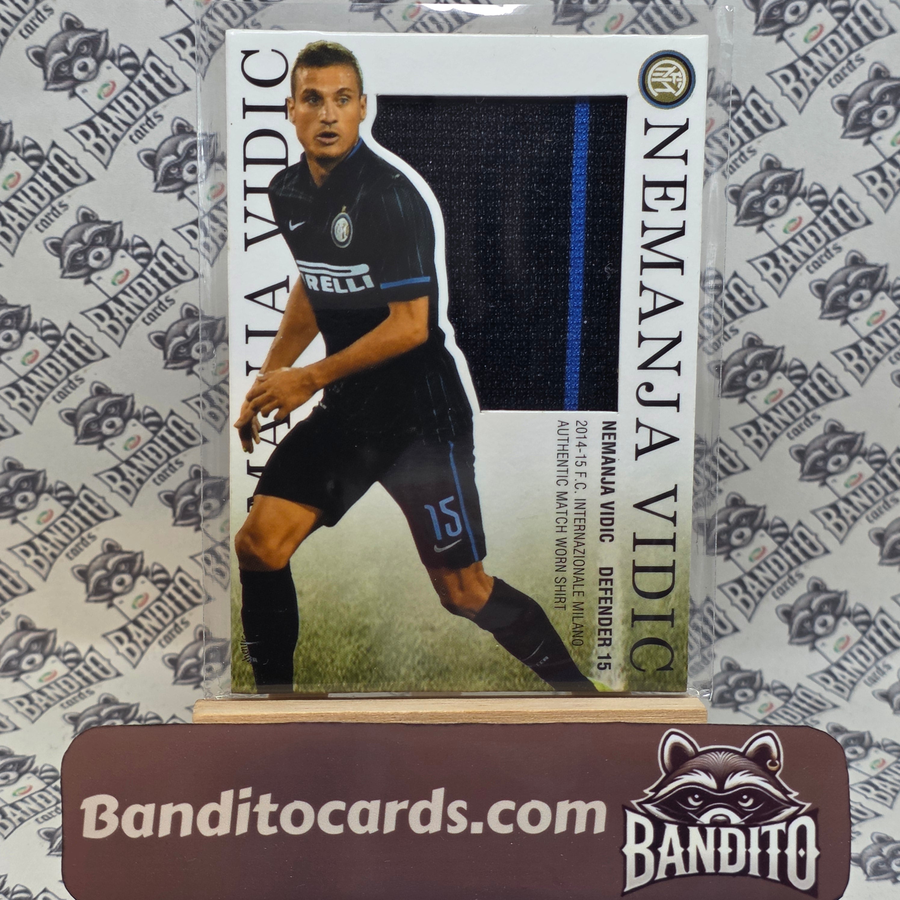 2014 Epoch Nemanja Vidic patch - Inter