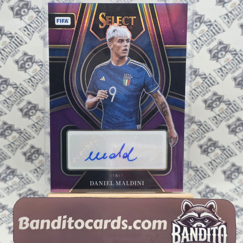 2022-23 Panini Select Daniel Maldini auto /49 - Italy
