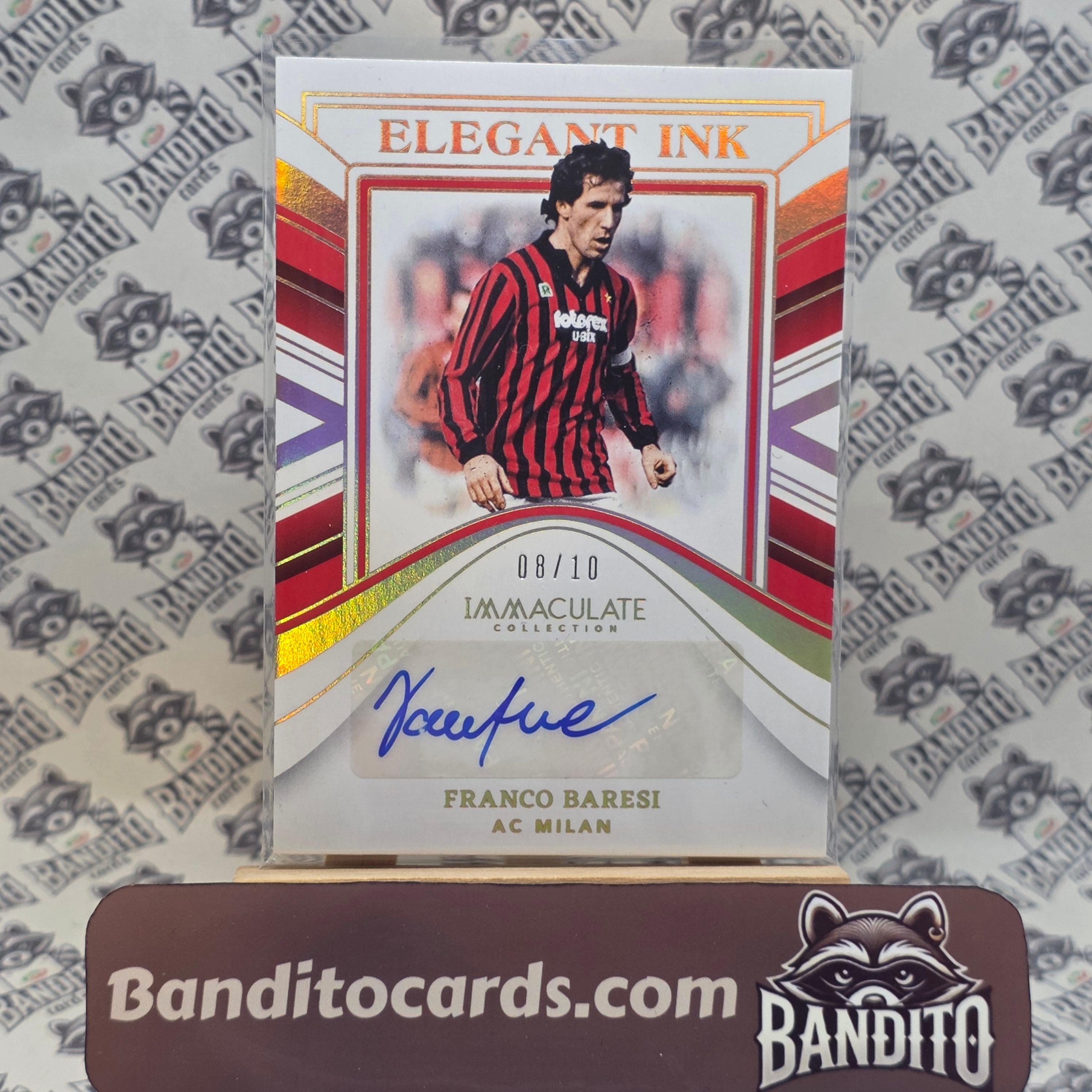 2023-24 Panini Immaculate Franco Baresi auto /10 - AC Milan