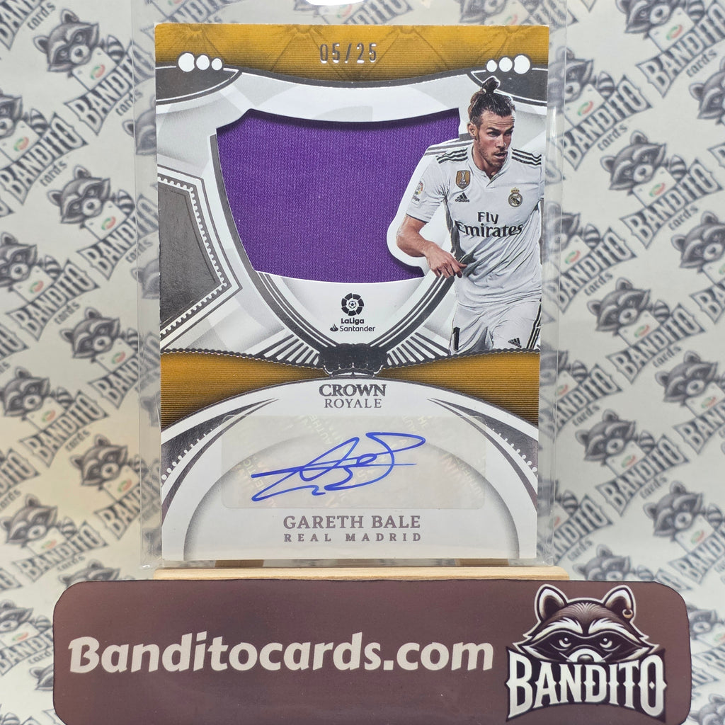 2022-23 Panini Chronicles Gareth Bale patch auto /25 - Real Madrid