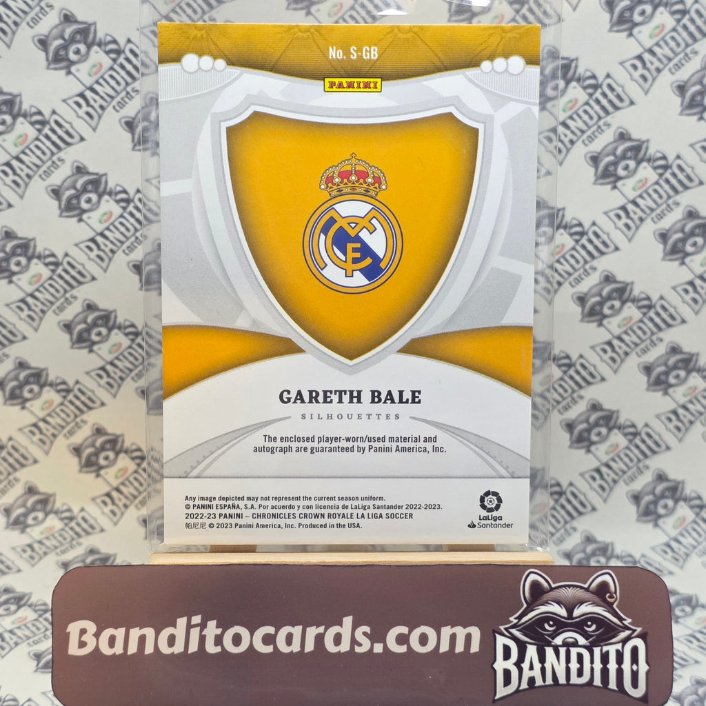 2022-23 Panini Chronicles Gareth Bale patch auto /25 - Real Madrid
