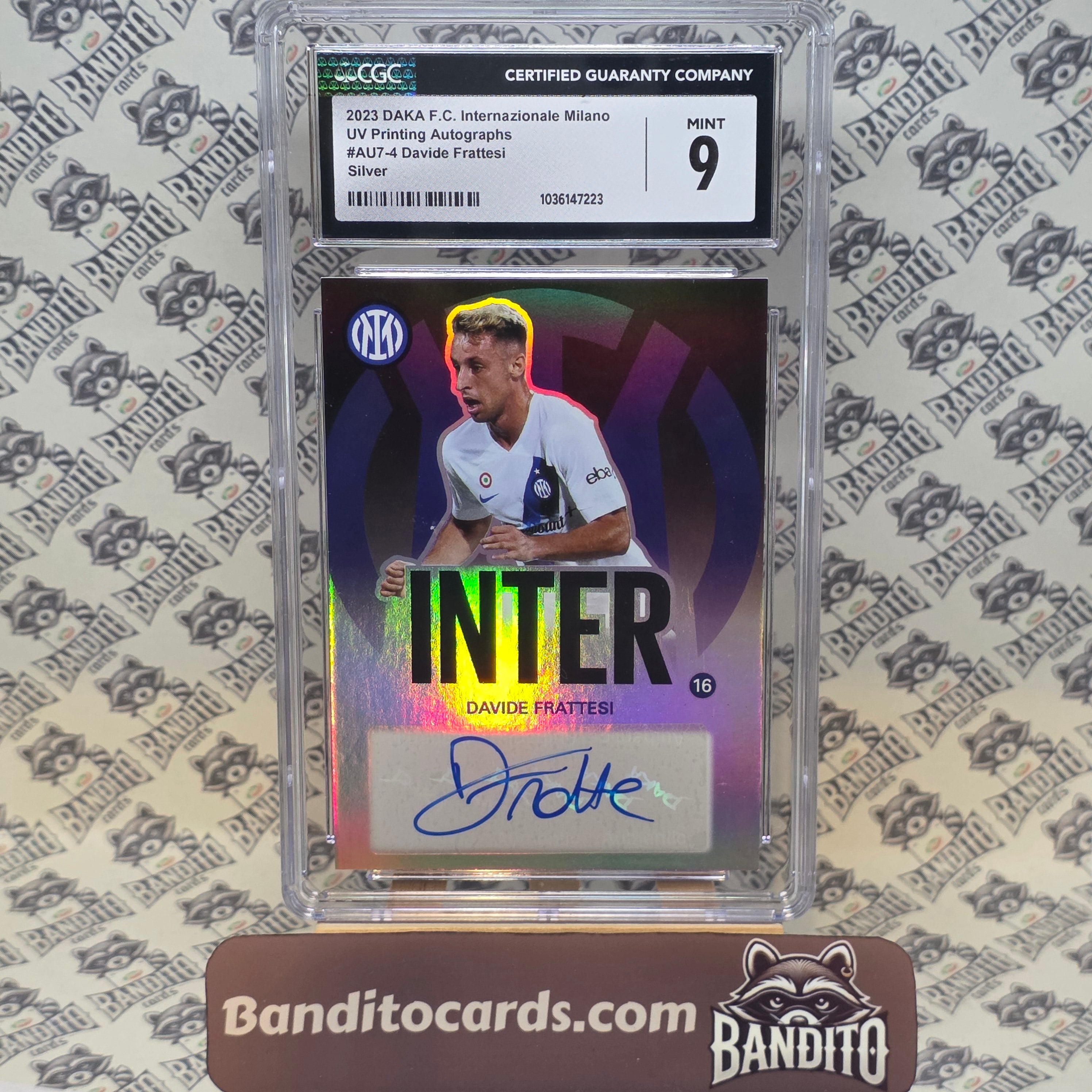 2023 Daka Inter Davide Frattesi auto /23 - CGC 9