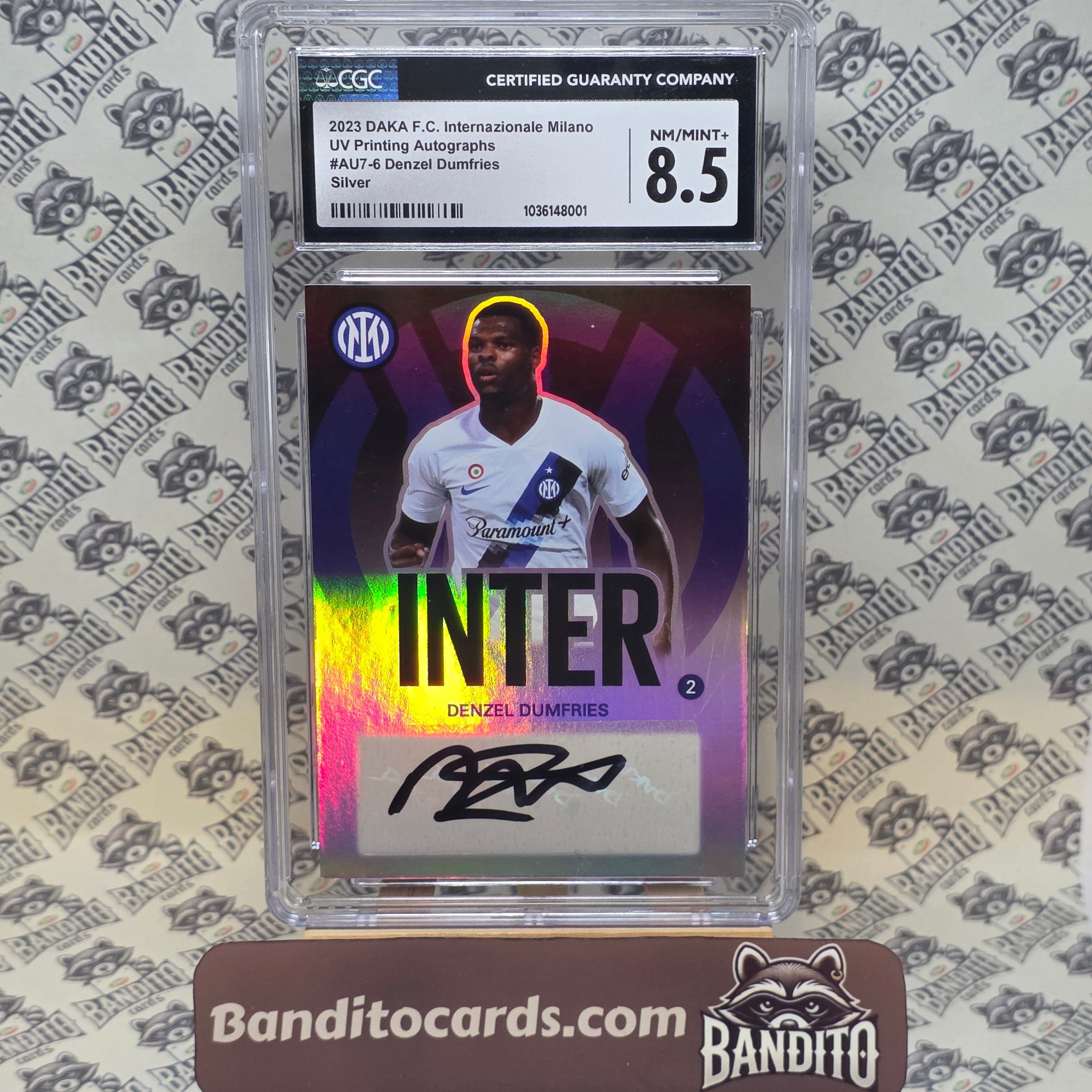 2023 Daka Inter Denzel Dumfries auto /23 - CGC 8.5