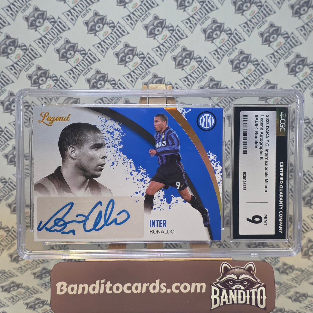 2023 Daka Inter Ronaldo auto /30 CGC 9 - Inter