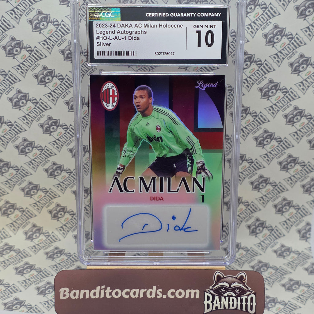 2024 Daka AC Milan Nelson Dida Auto /40 - CGC 10