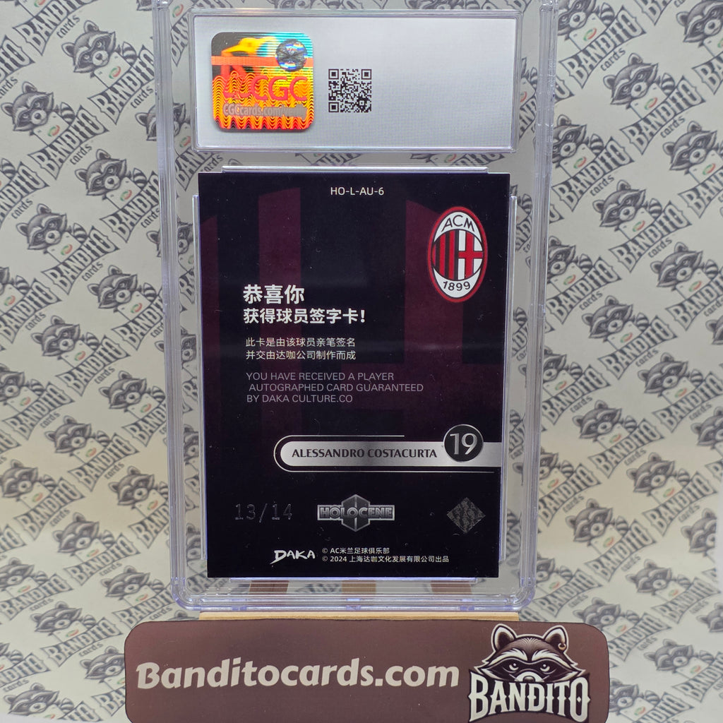 2024 Daka AC Milan Alessandro Costacurta Auto /14 - CGC 10