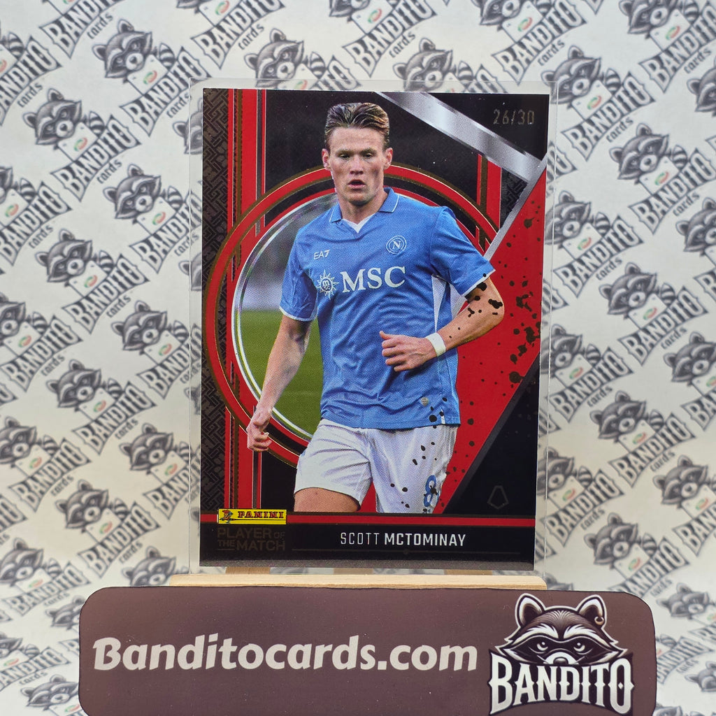 2024-25 Panini Serie A Player of the Match Scott McTominay / 30 - Napoli