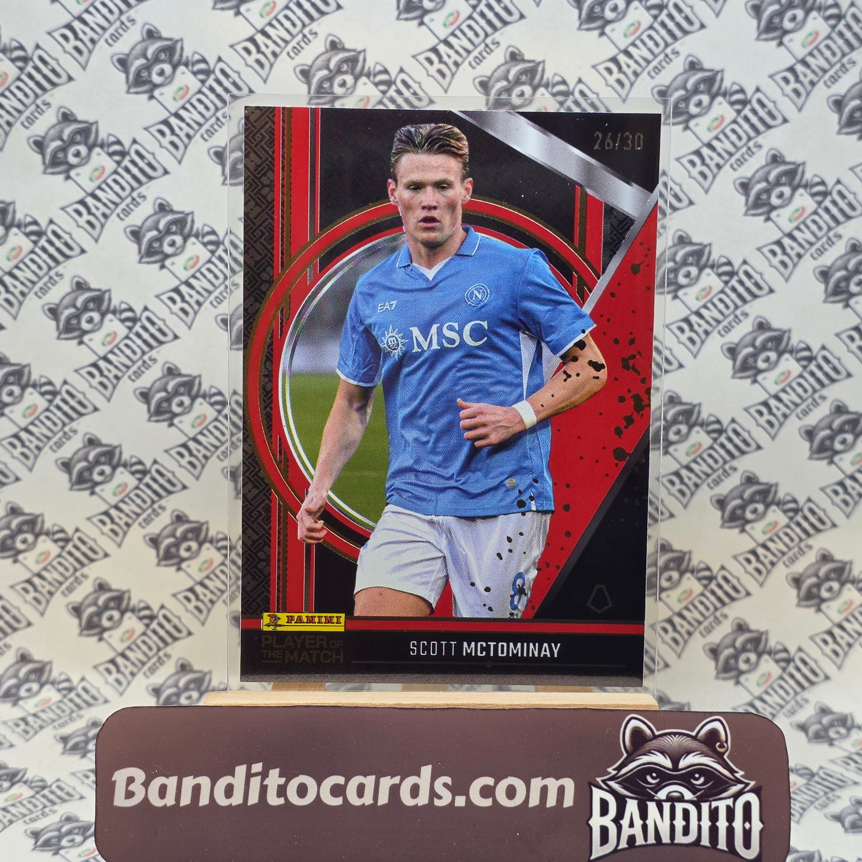 2024-25 Panini Serie A Player of the Match Scott McTominay / 30 - Napoli