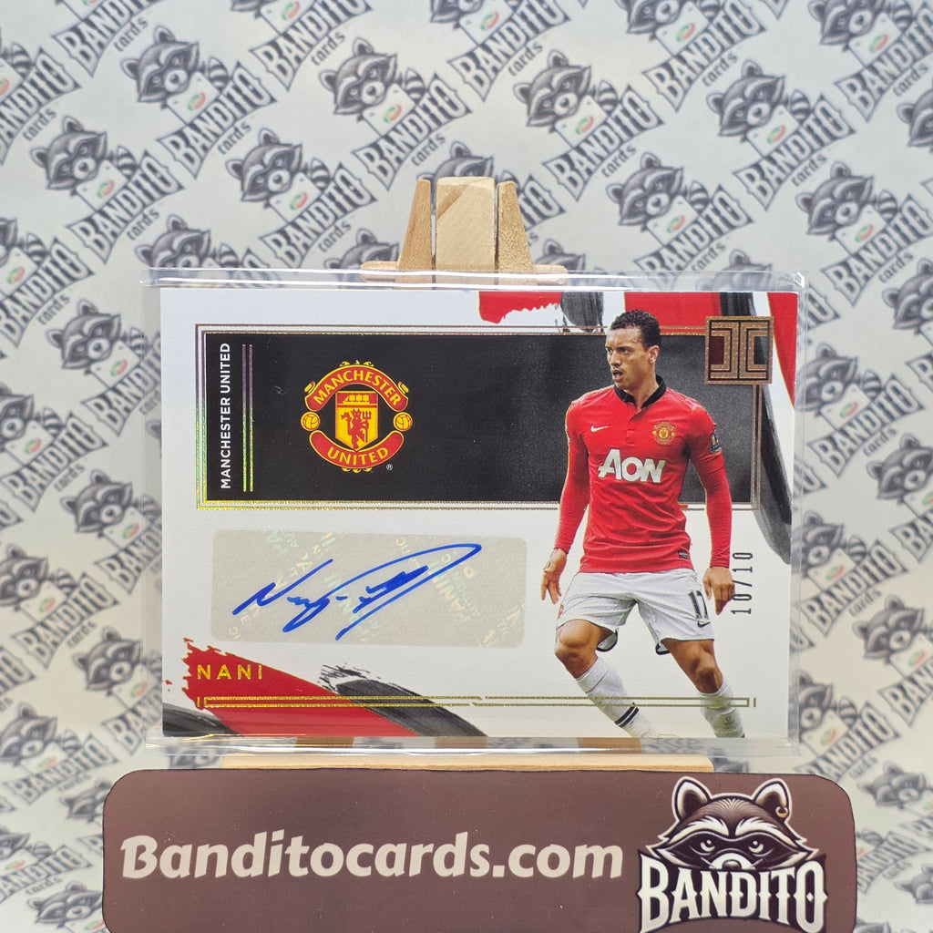 2020-21 Panini Impeccable Nani auto /10 - Manchester United