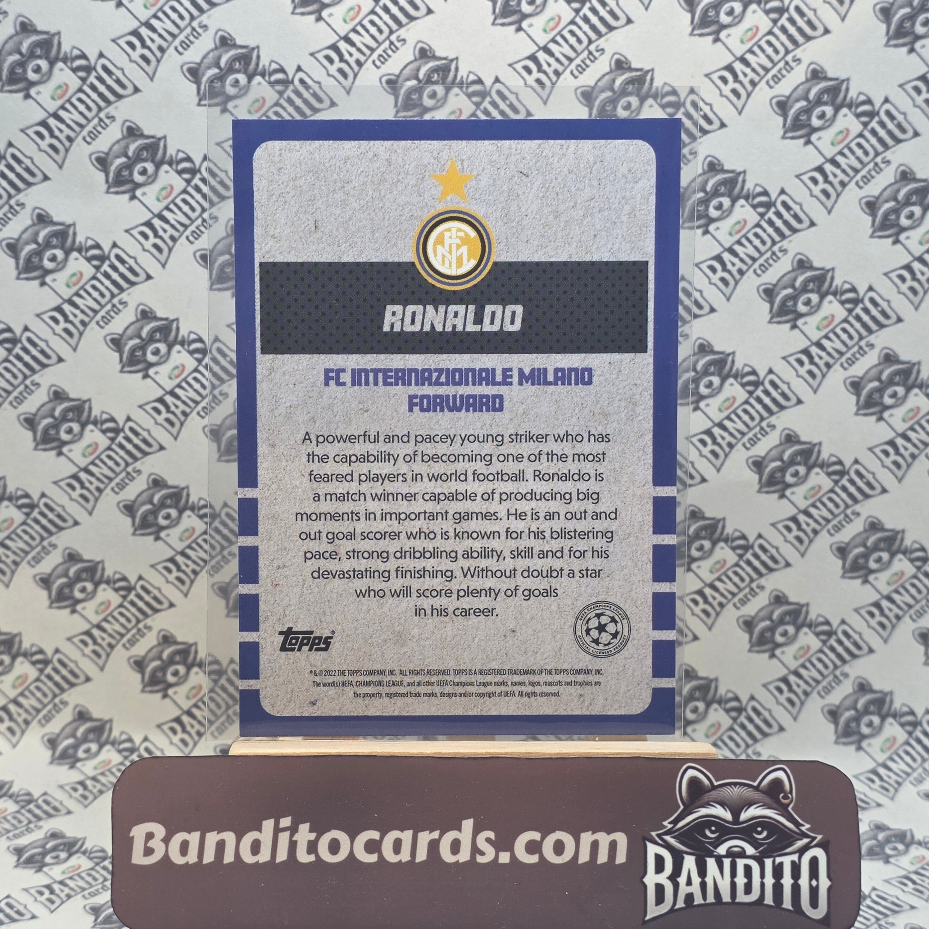 2022-23 Topps Lost Rookies Ronaldo - Inter