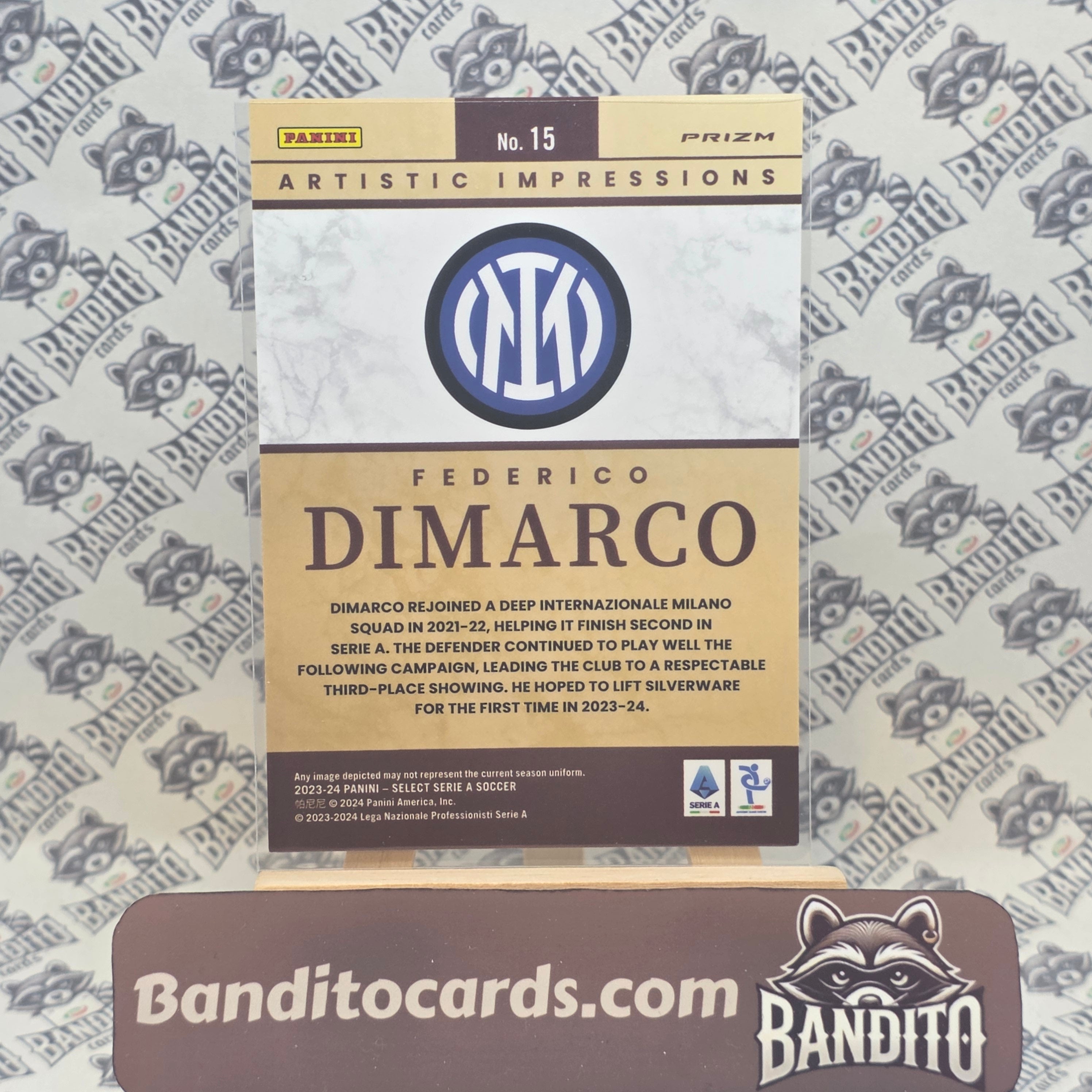 2023-24 Panini Select Federico Dimarco Artistic Impressions - Inter