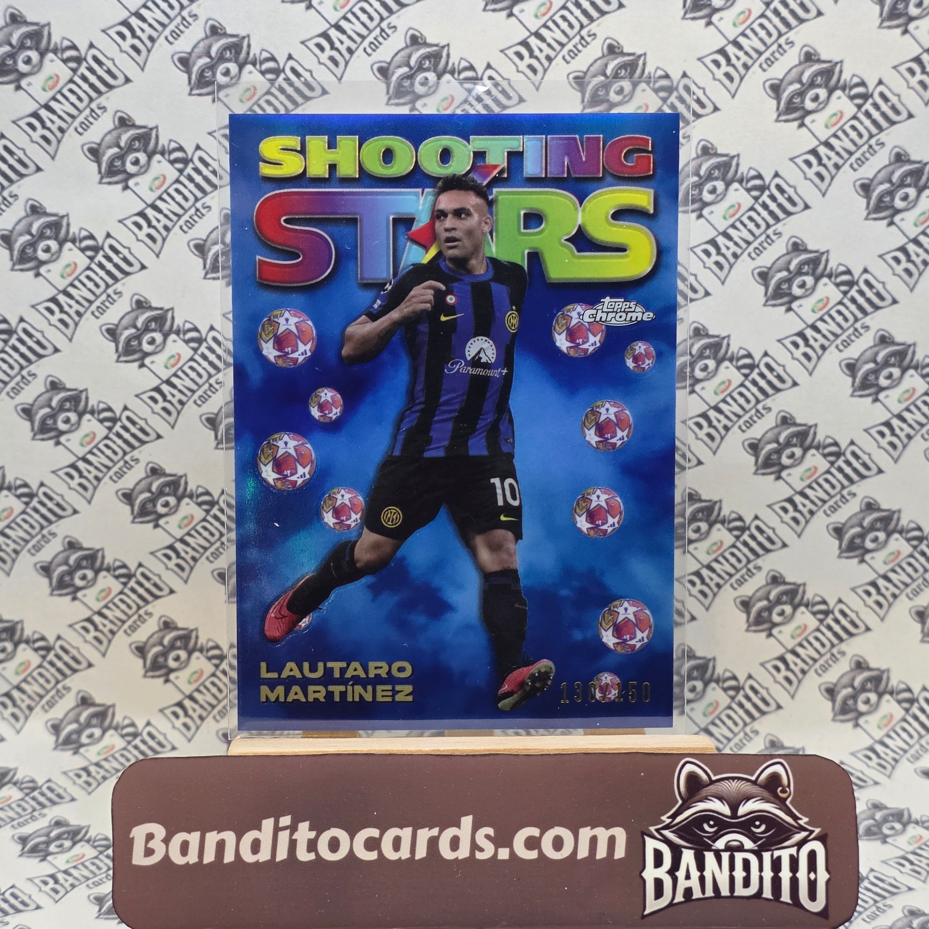 2024 Topps Chrome Shooting Stars Lautaro Martinez /150 - Inter