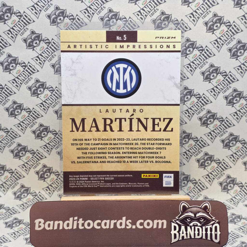 2023-24 Panini Select Lautaro Martinez Artistic Impressions - Case Hit - Inter