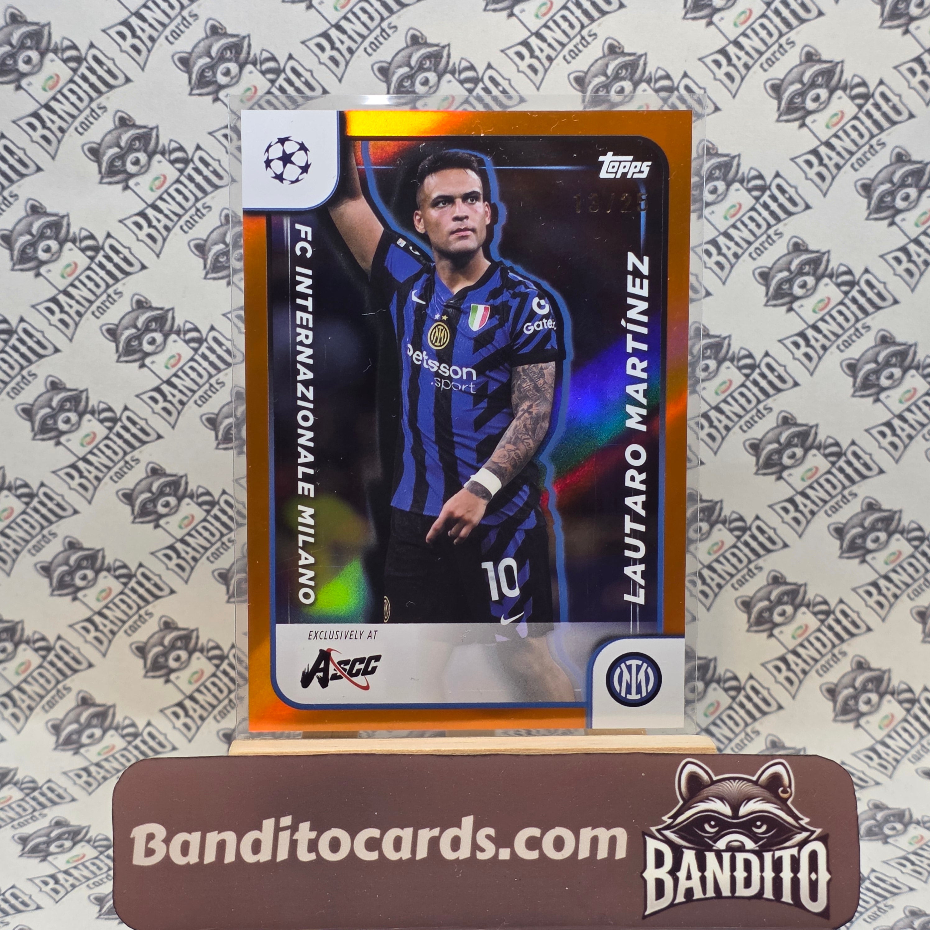 2024 Topps Ascc Show Lautaro Martinez /25 - Inter