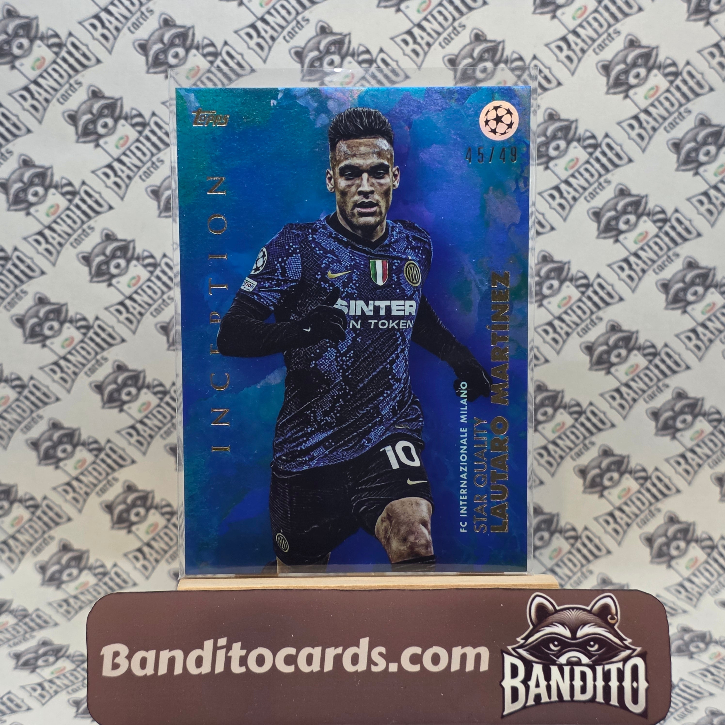 2022 Topps Inception Lautaro Martinez /49 - Inter