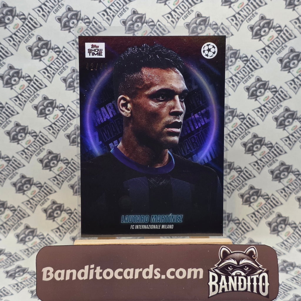 2024 Topps Show Time Lautaro Martinez /49 - Inter