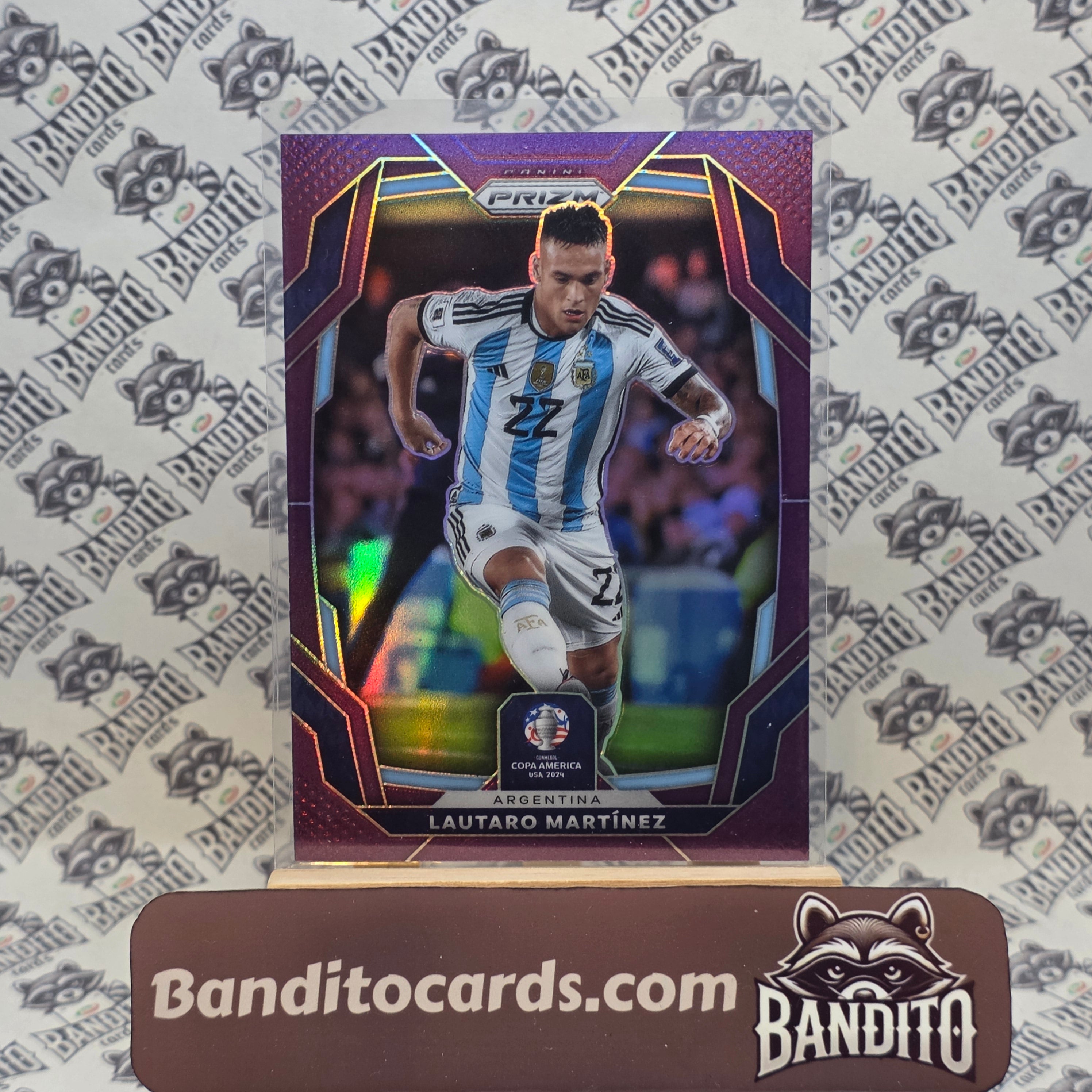2024 Panini Prizm Copa America Lautaro Martinez 10/49 - Inter
