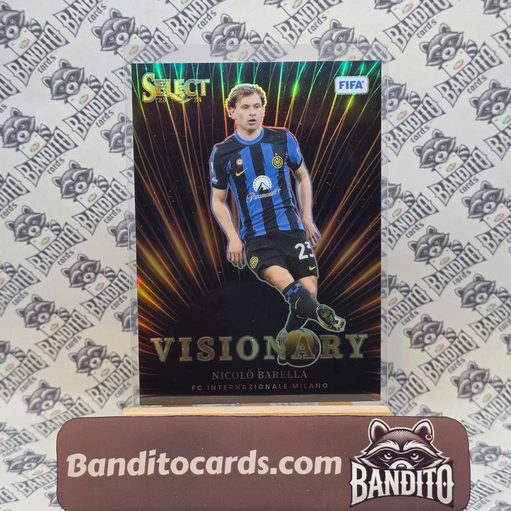 2023-24 Panini Select Nicolo Barella Visionary - Inter
