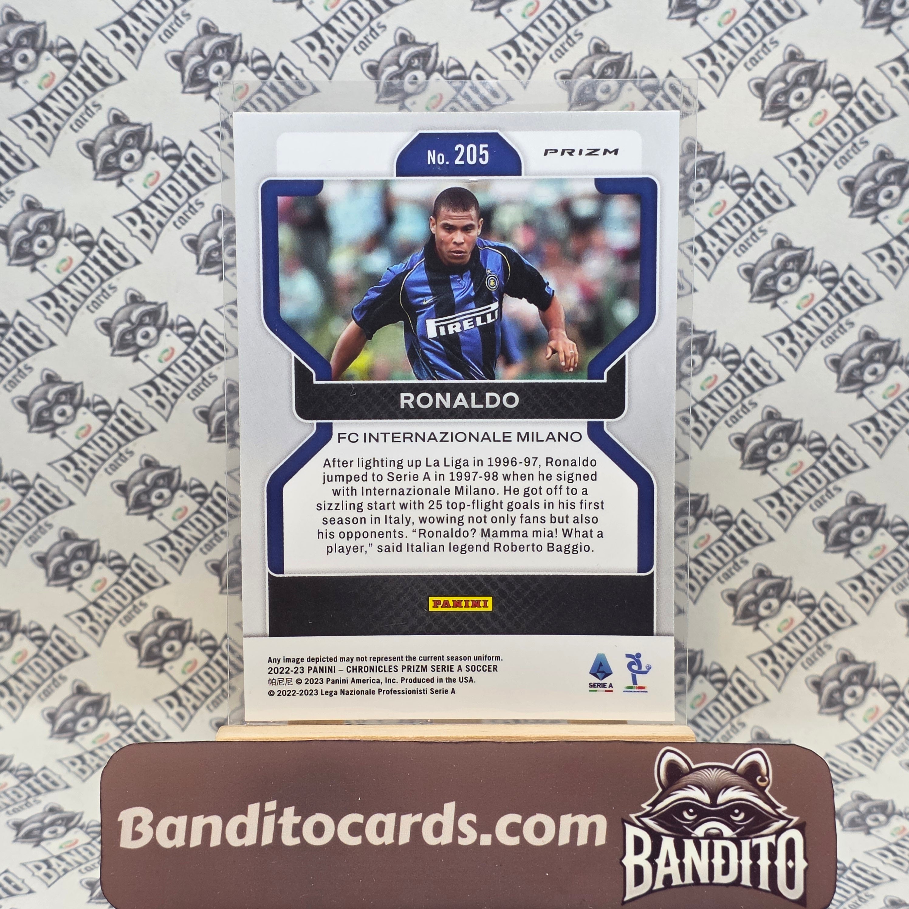 2022-23 Panini Chronicles Ronaldo Purple Mojo - Inter