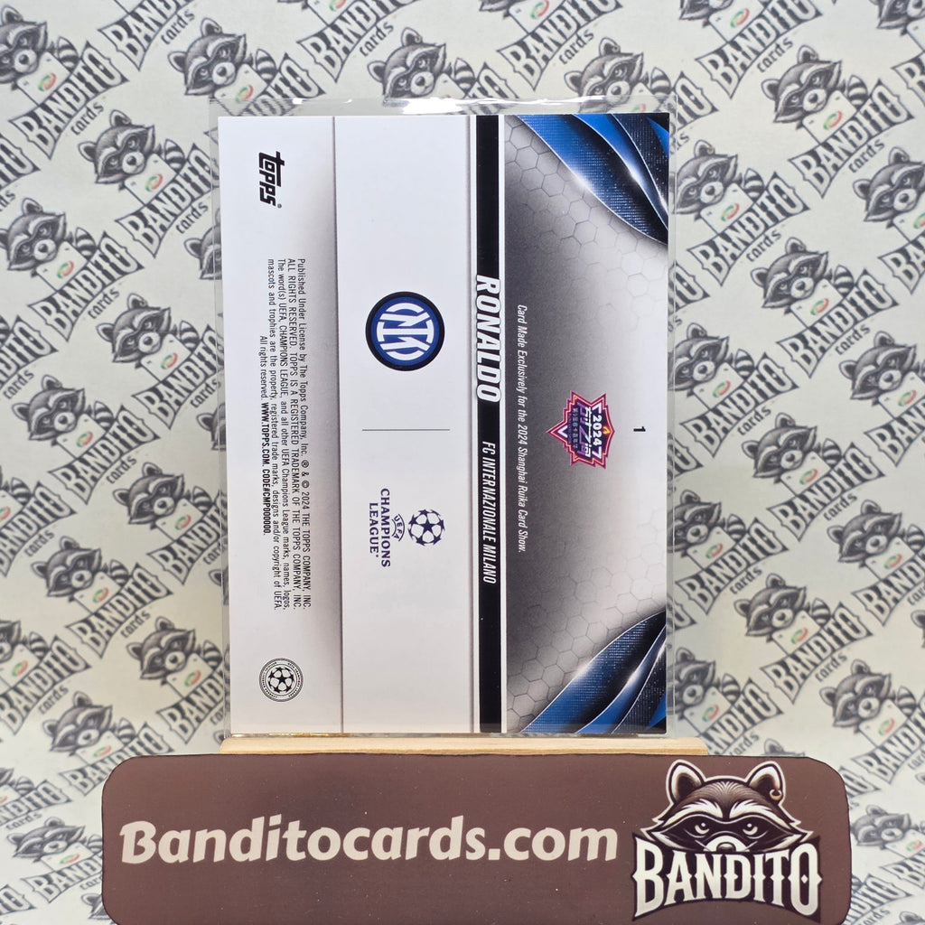 2024 Topps Card Show Ronaldo - Inter