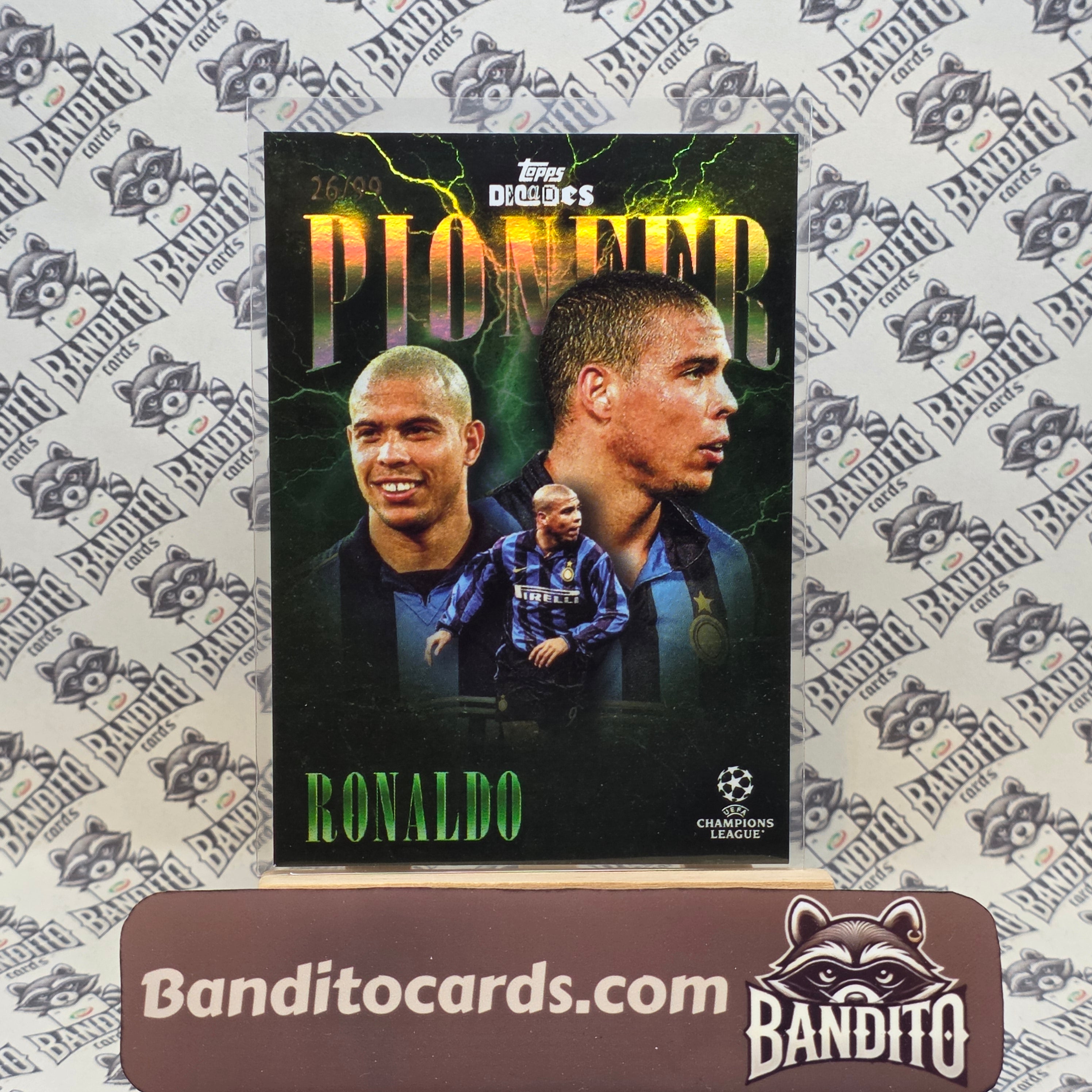 2024 Topps Decades Ronaldo /99 - Inter
