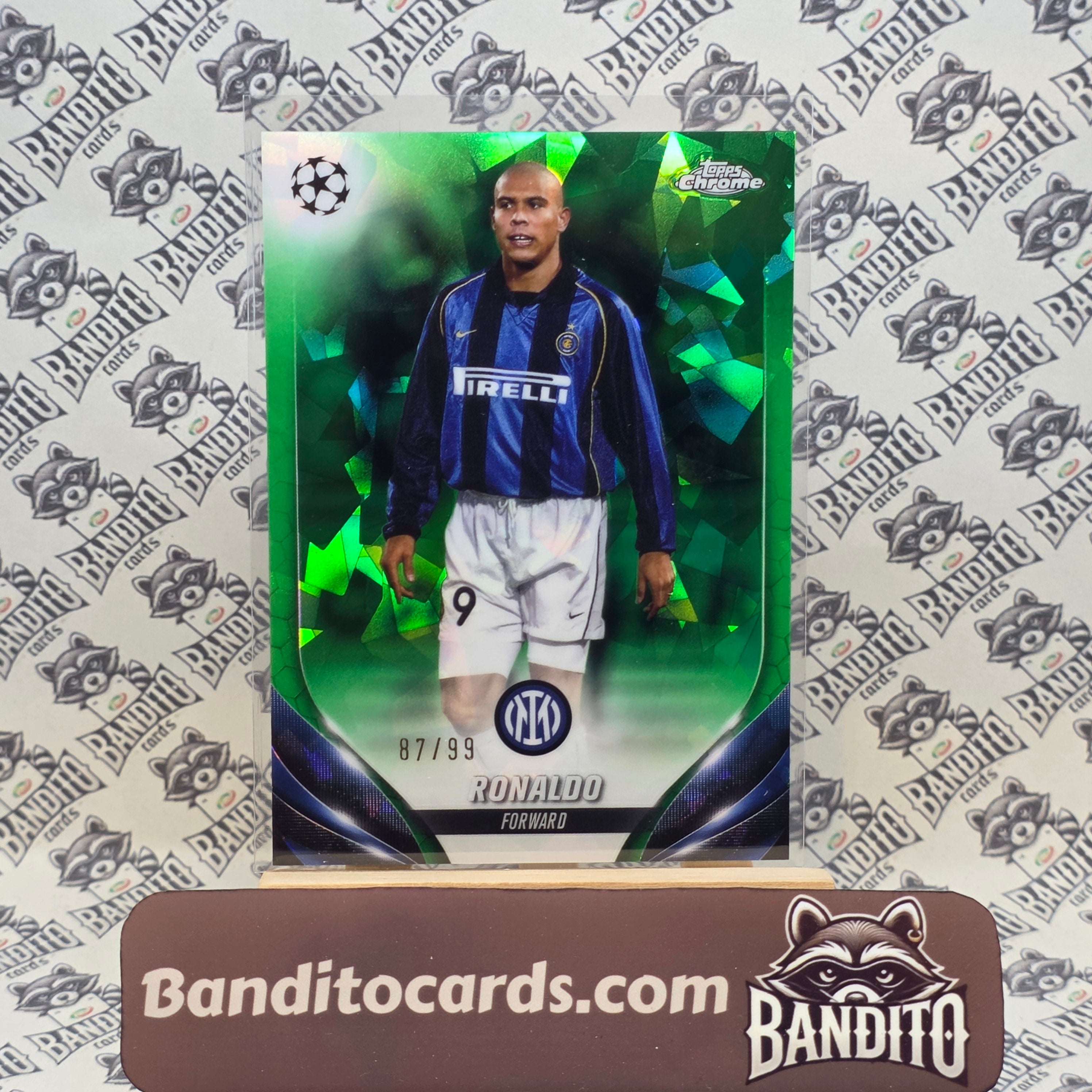 2024 Topps Chrome UCL Ronaldo /99 - Inter