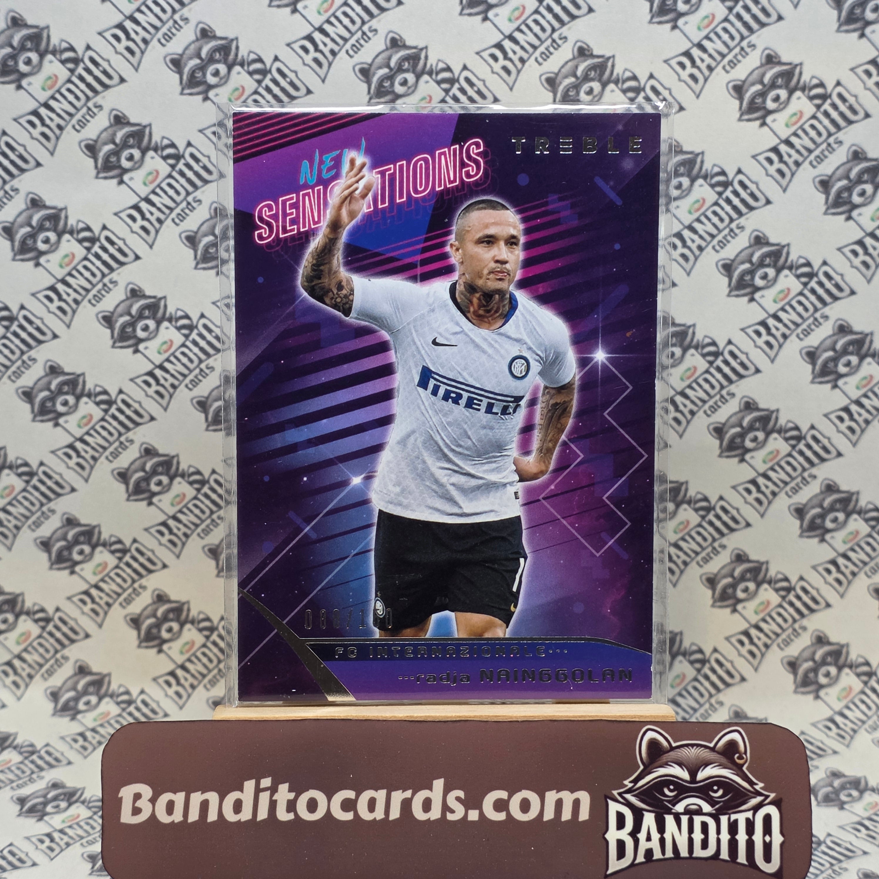 2018-19 Panini Treble Radja Nainggolan New Sensations /150 - Inter